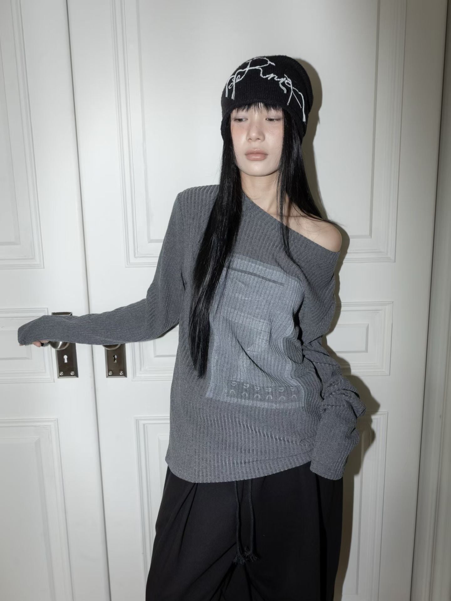 Winter Off shoulder tee