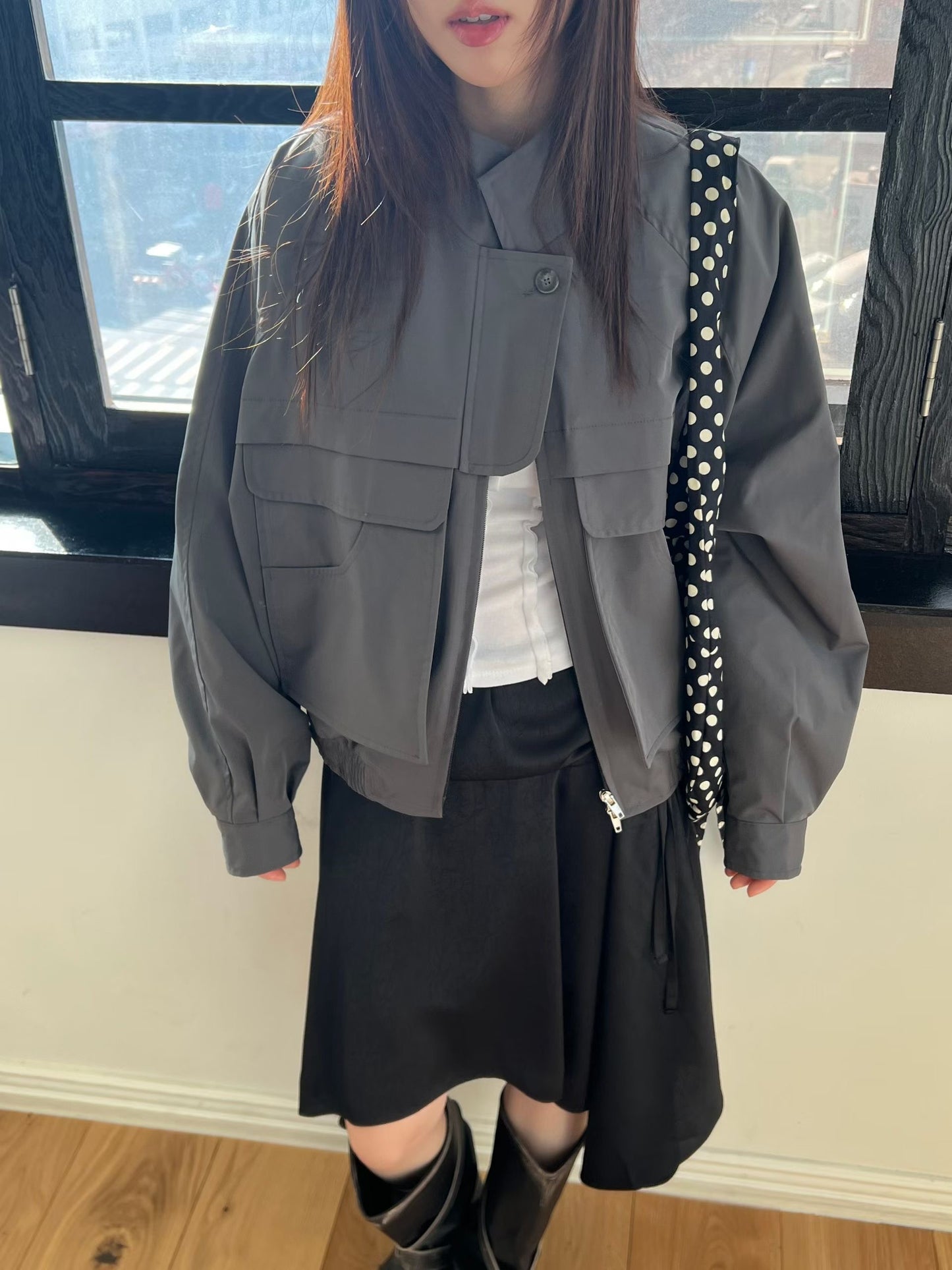 ￼ unregular layer skirt