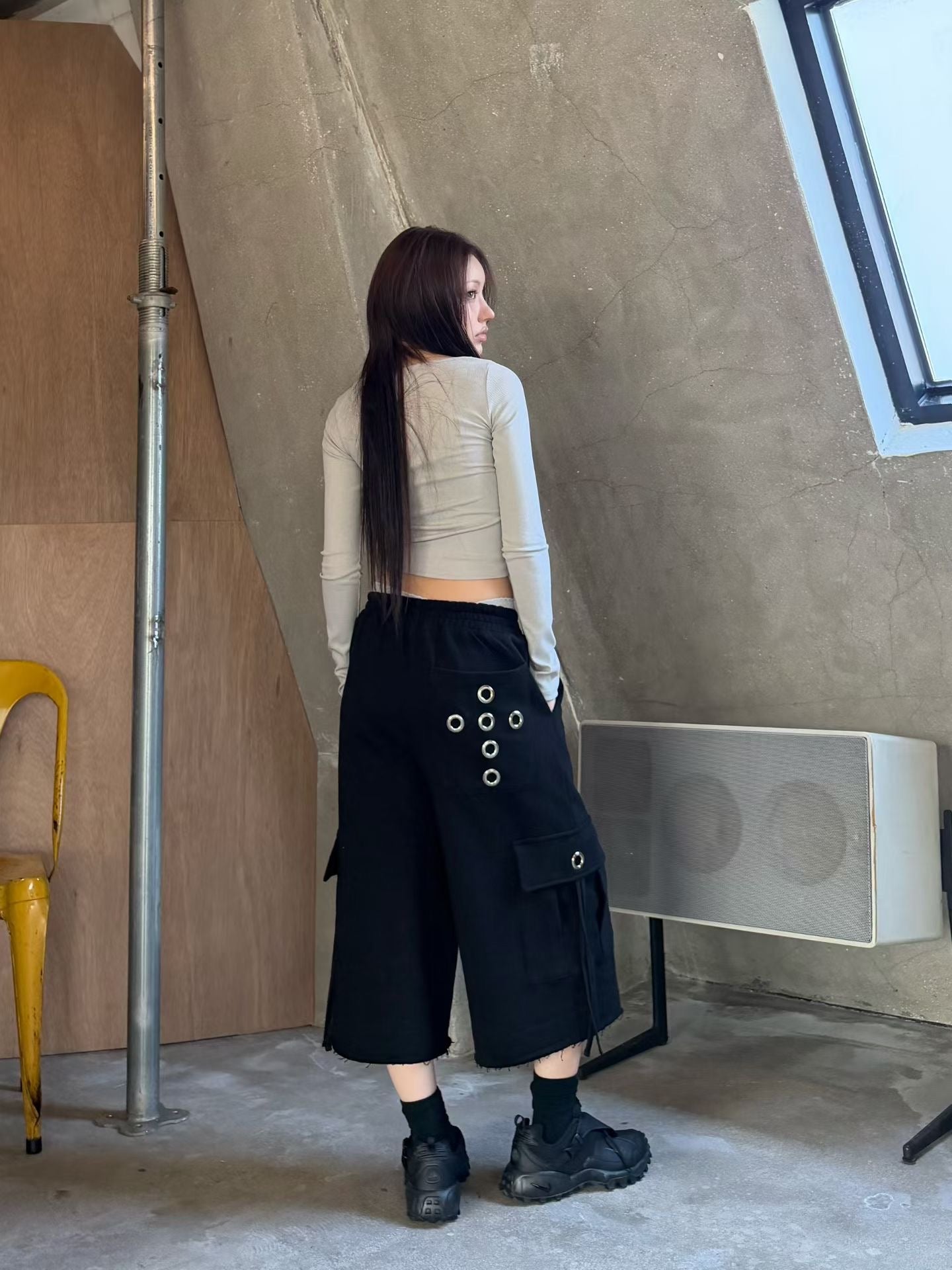 Fancy cotton shorts