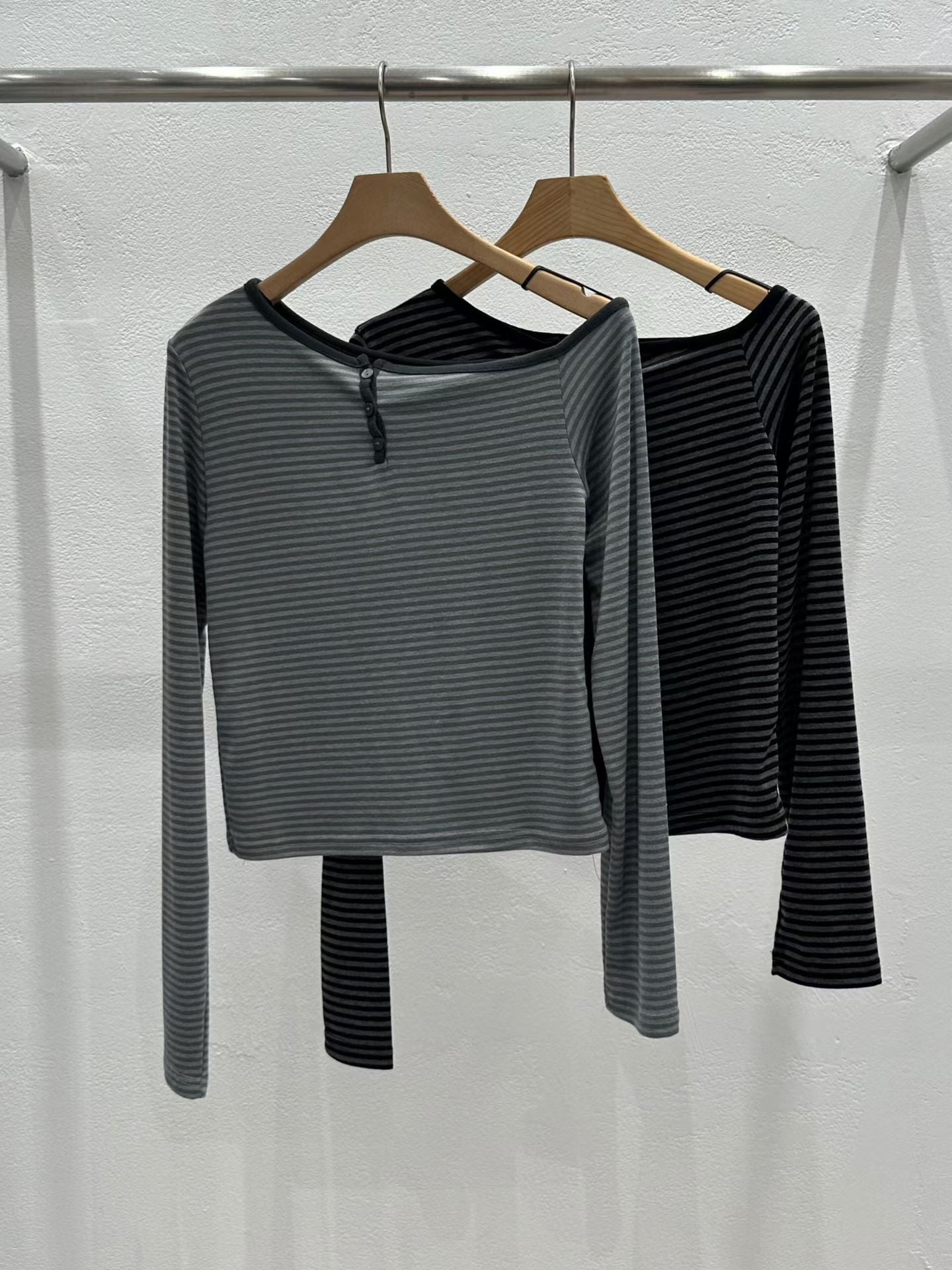 Striped Unregular tee