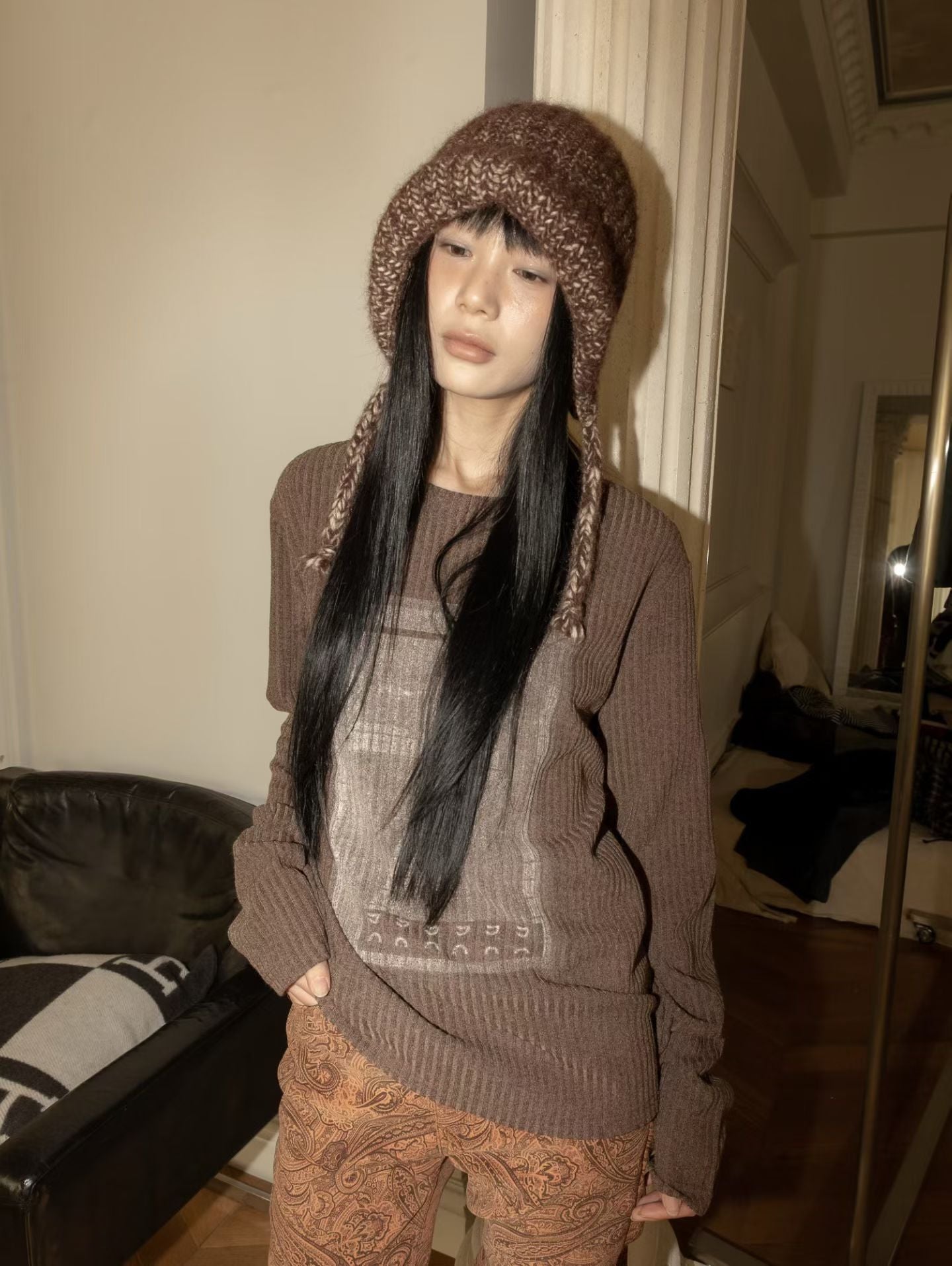 Winter Off shoulder tee