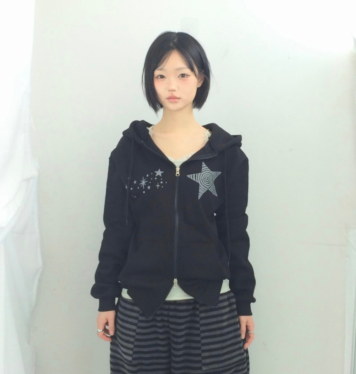 Star dizzy Zip hoodie