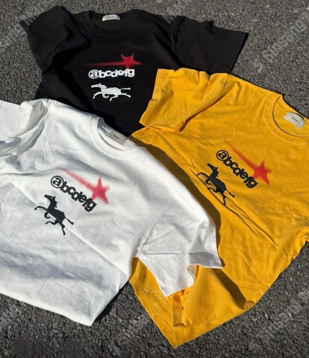 Unisex Abcdefg tee