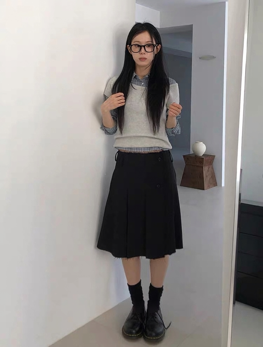Special soso mid skirt
