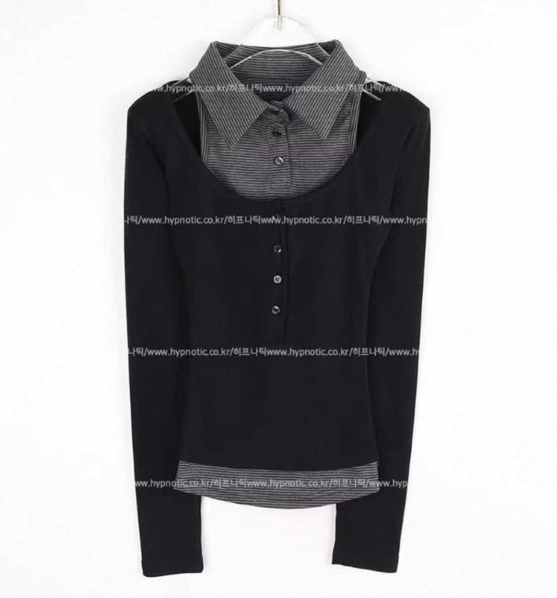 Striped cool layer top