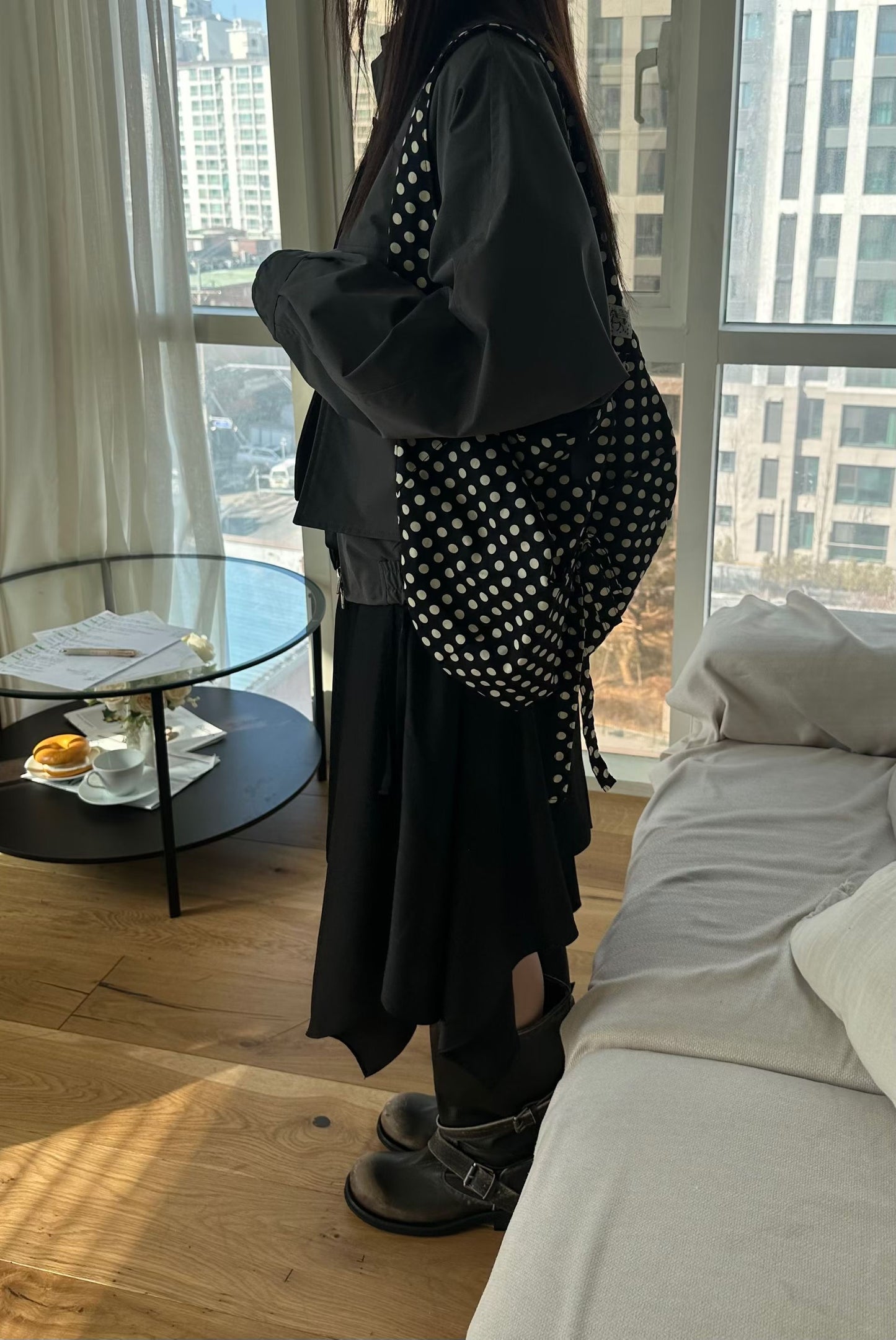 ￼ unregular layer skirt