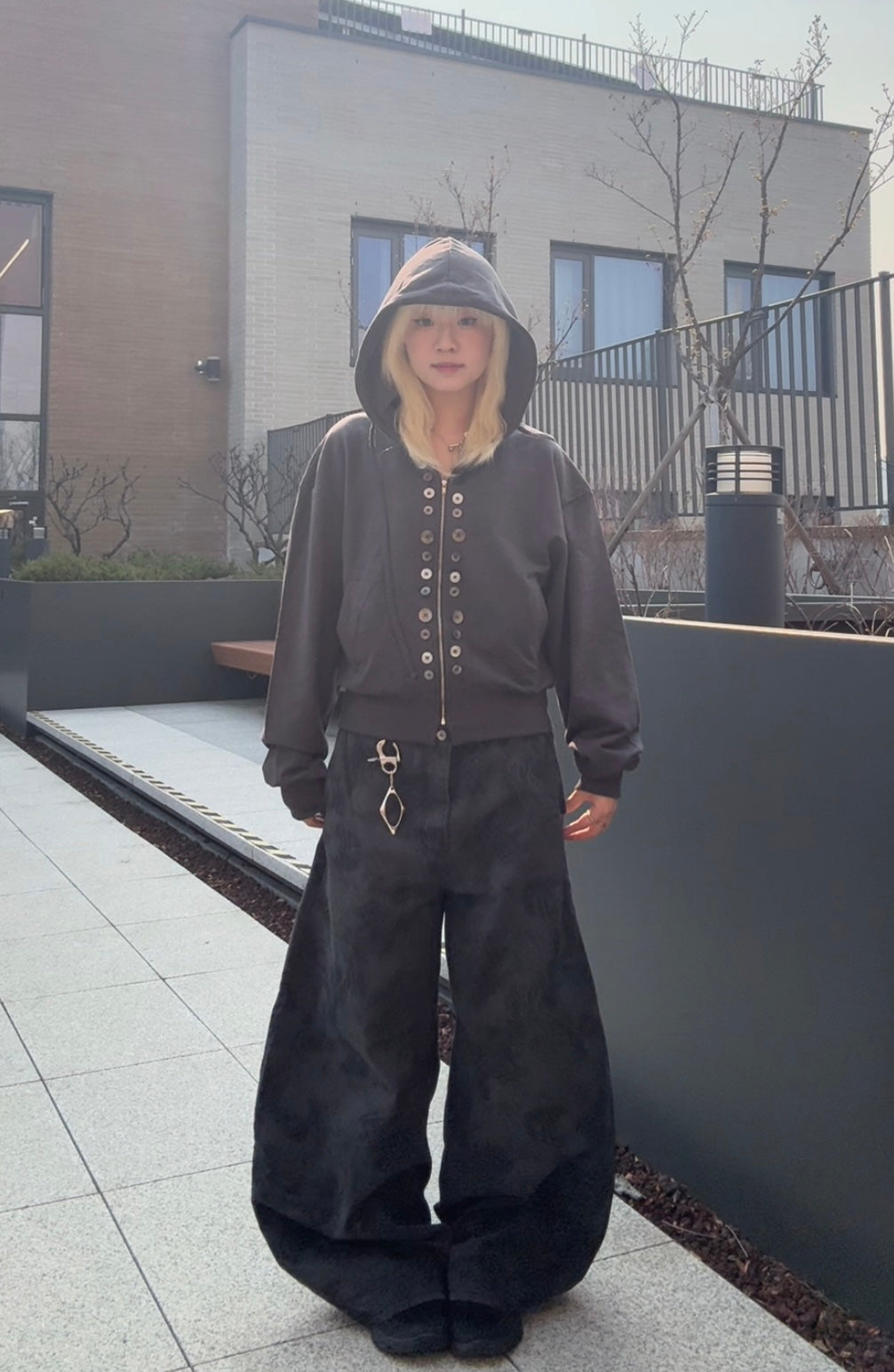 Special button jacket