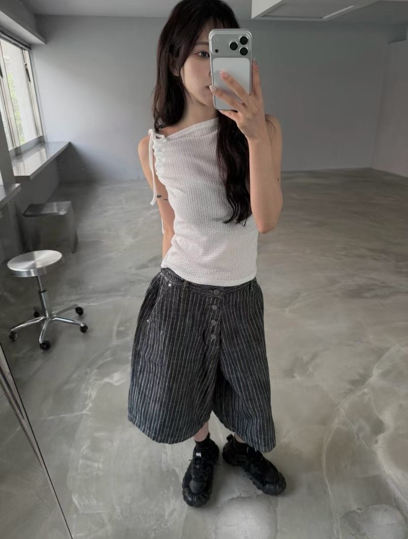 Unisex striped summer shirts