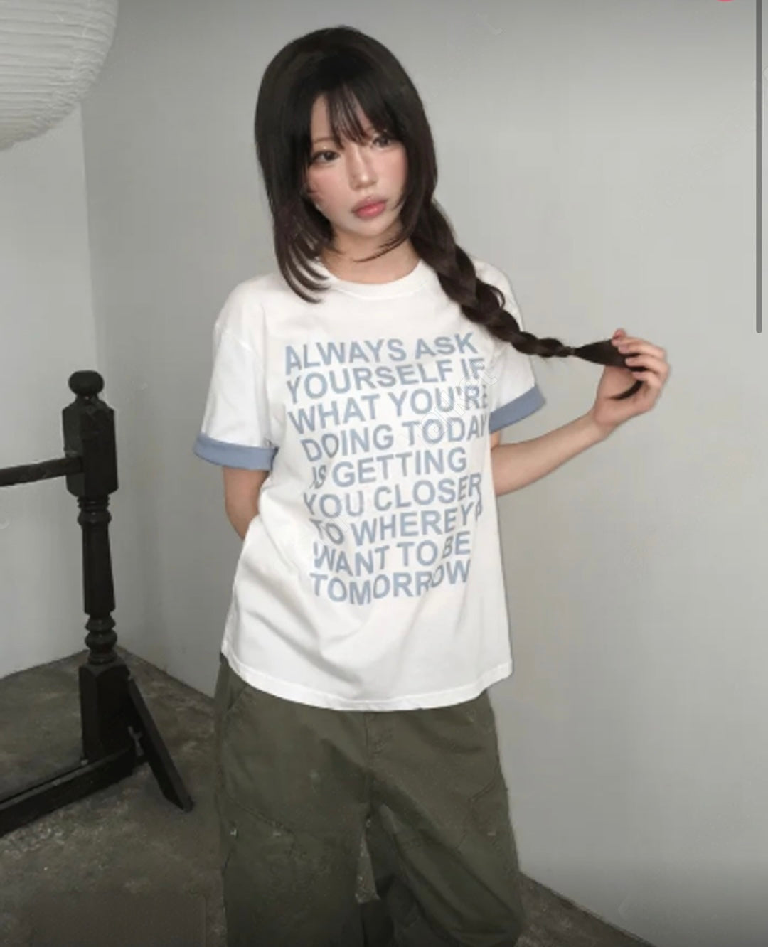 Unisex words tee