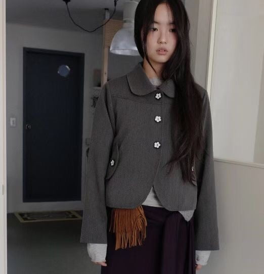 Must have!!! 花花西裝外套