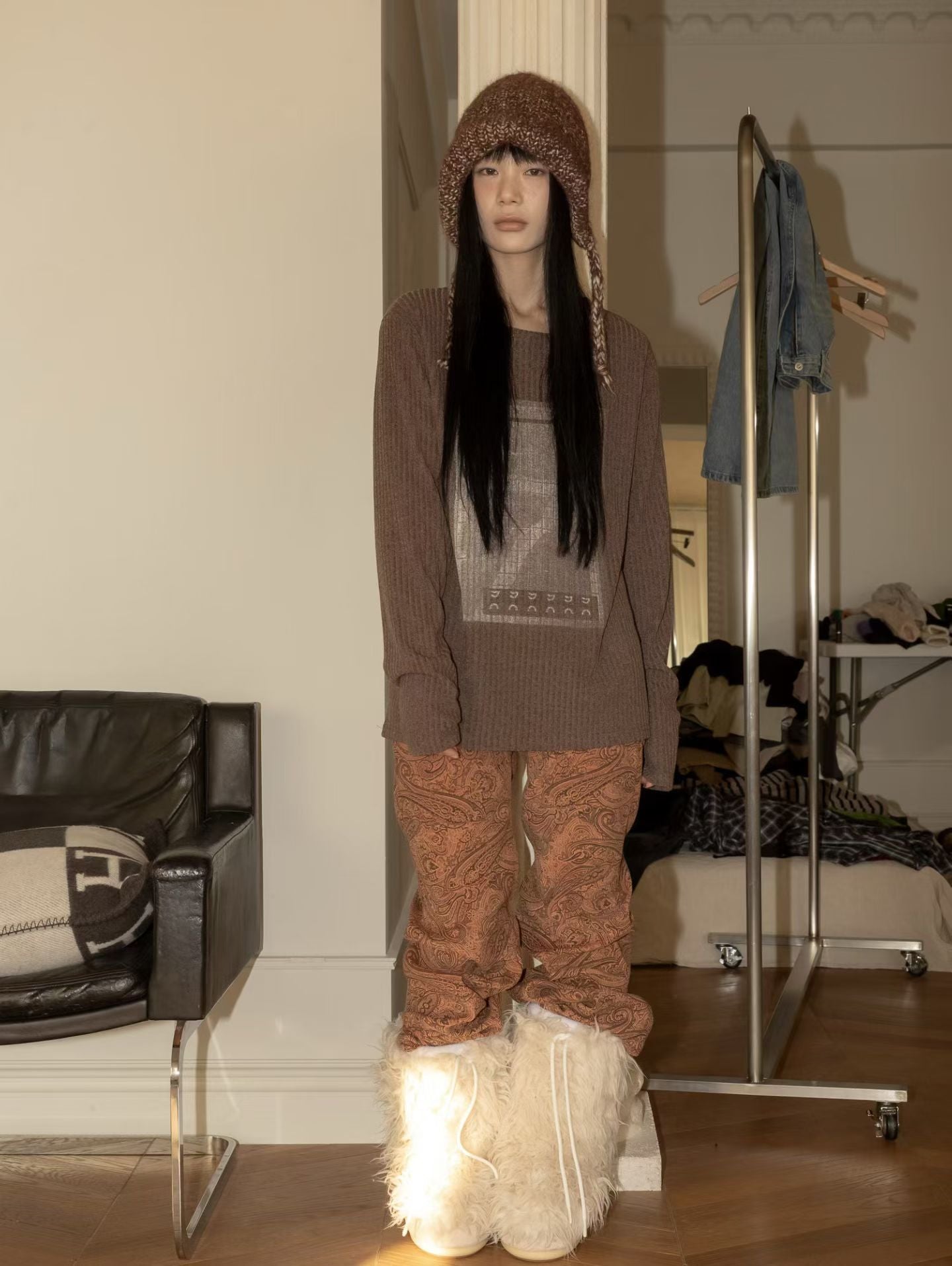 Winter Off shoulder tee