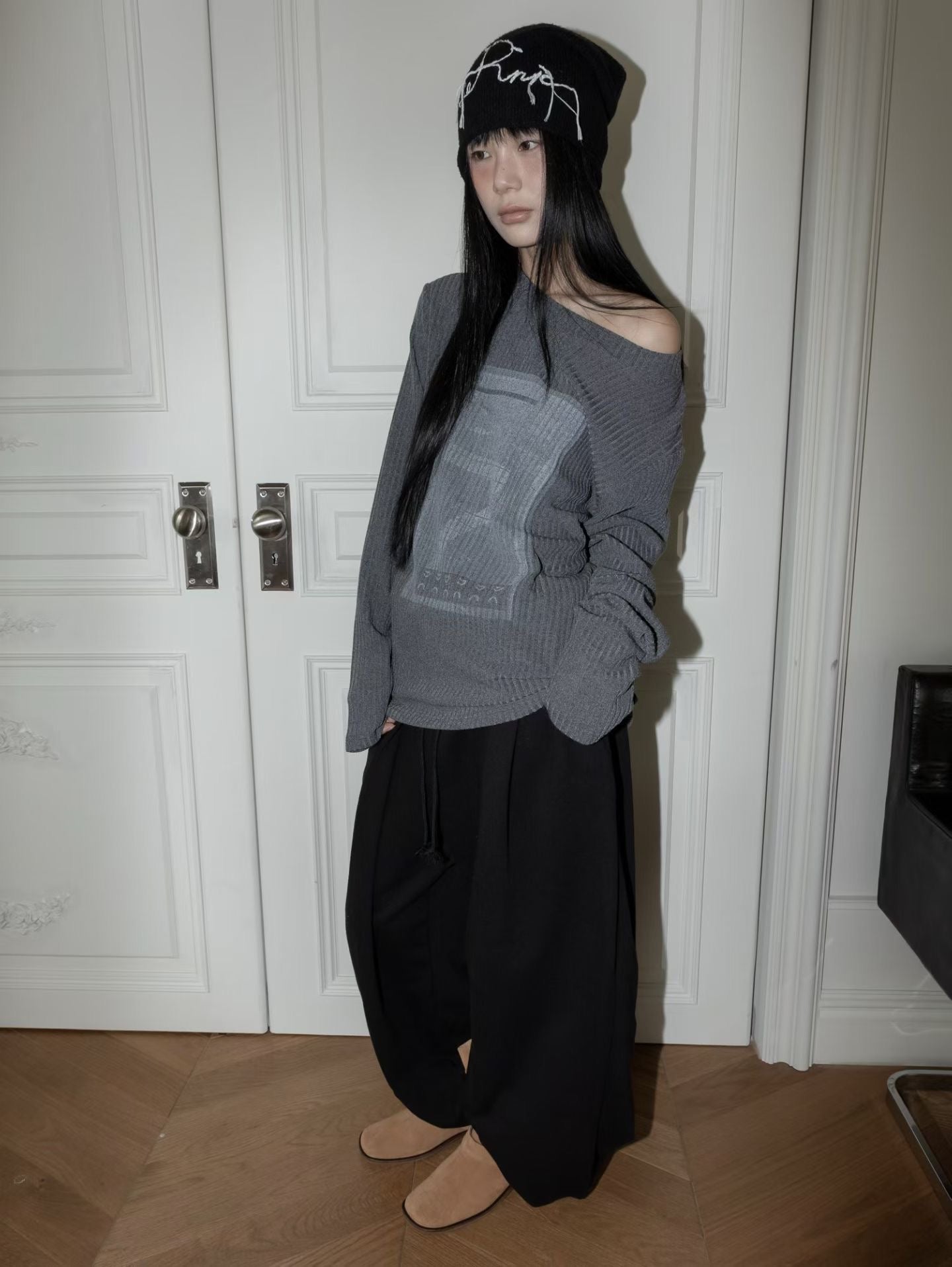 Winter Off shoulder tee