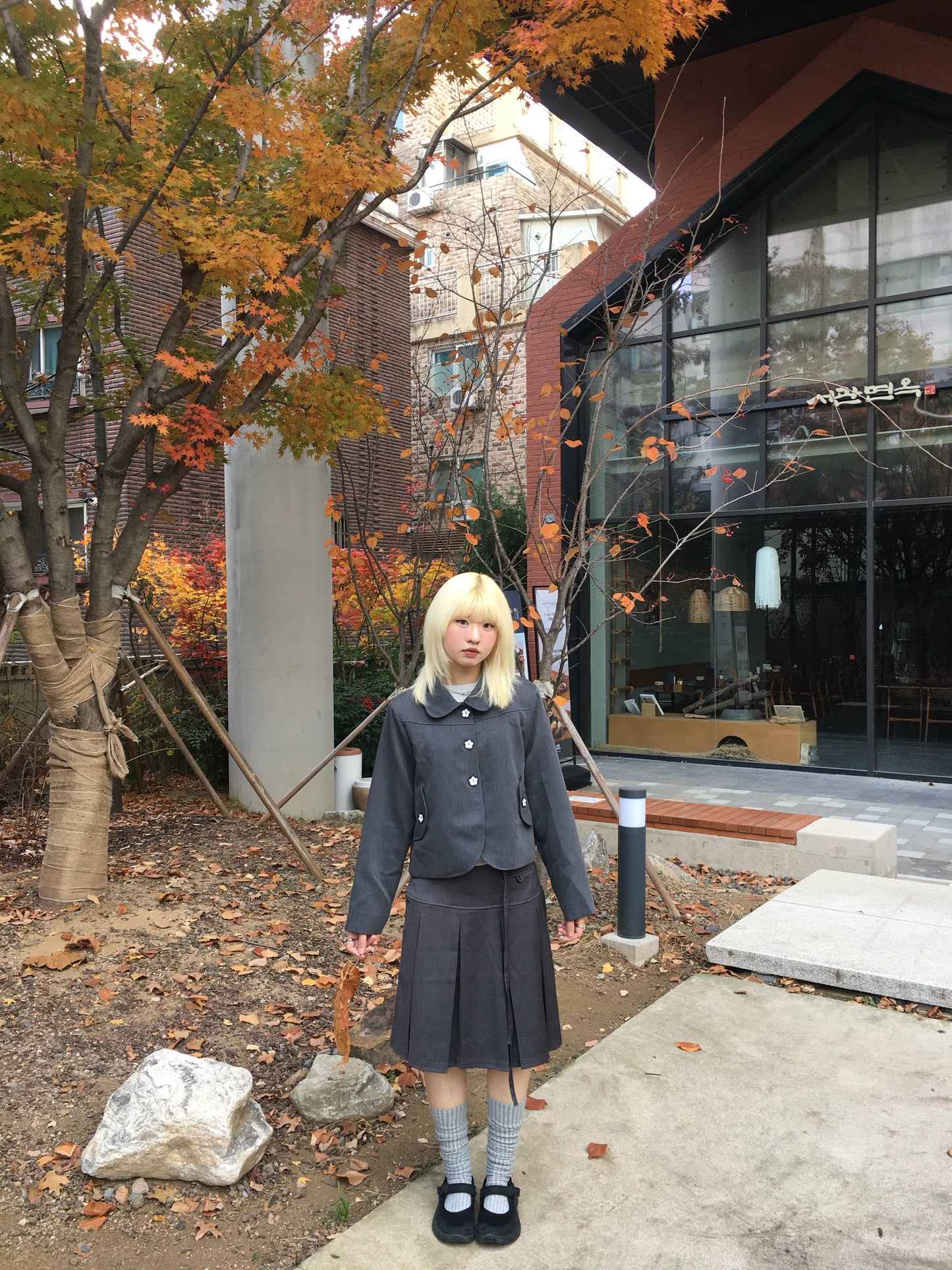 Must have!!! 花花西裝外套