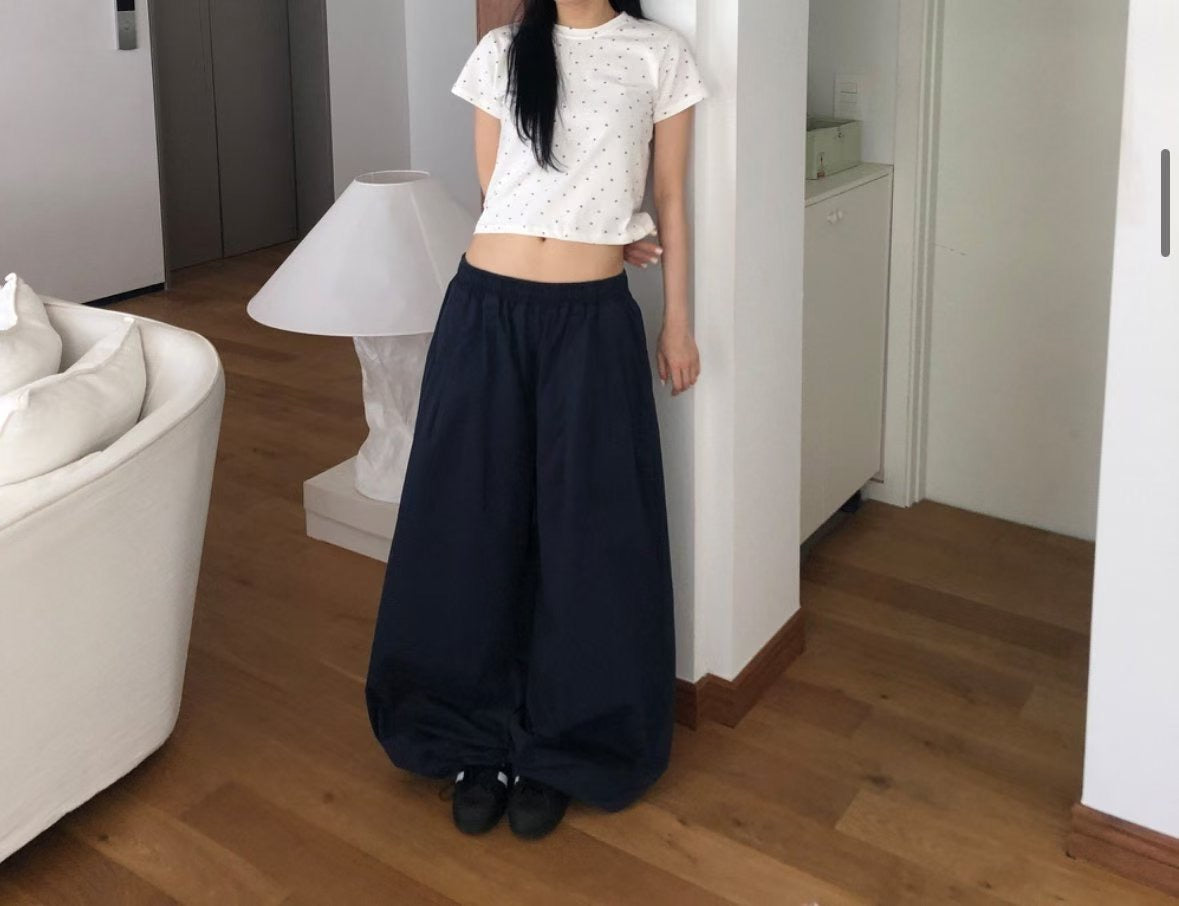 Unisex super wide pants