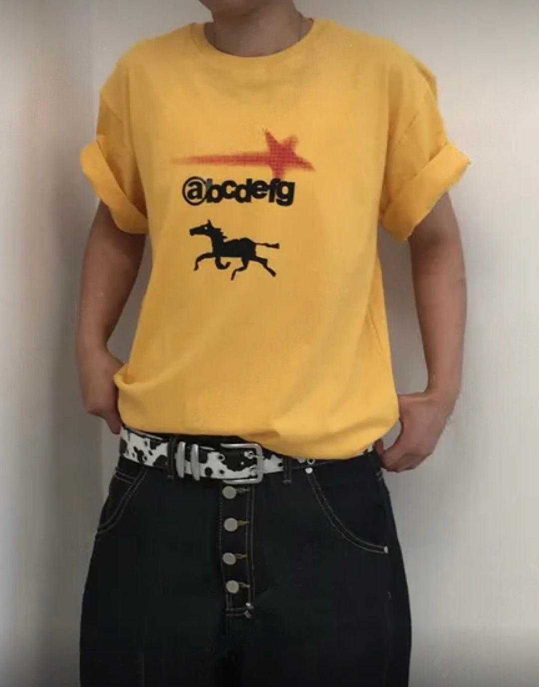 Unisex Abcdefg tee