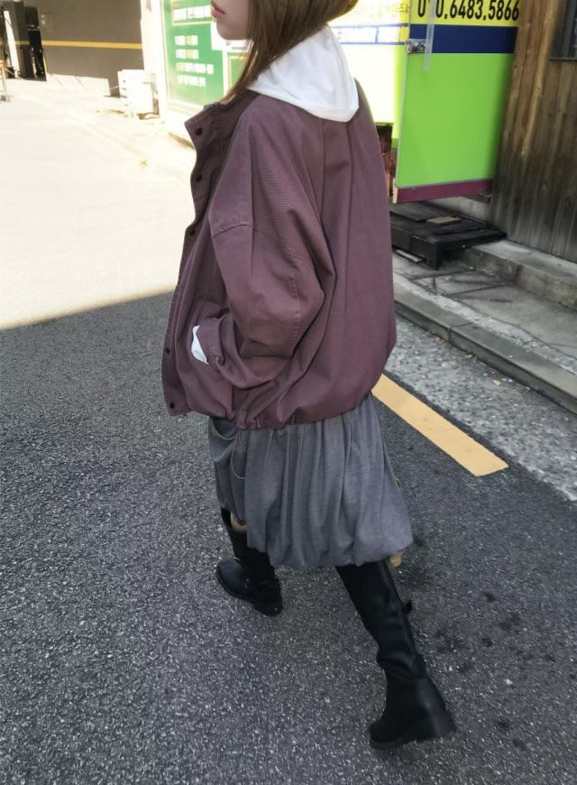 必入百搭泡泡中裙