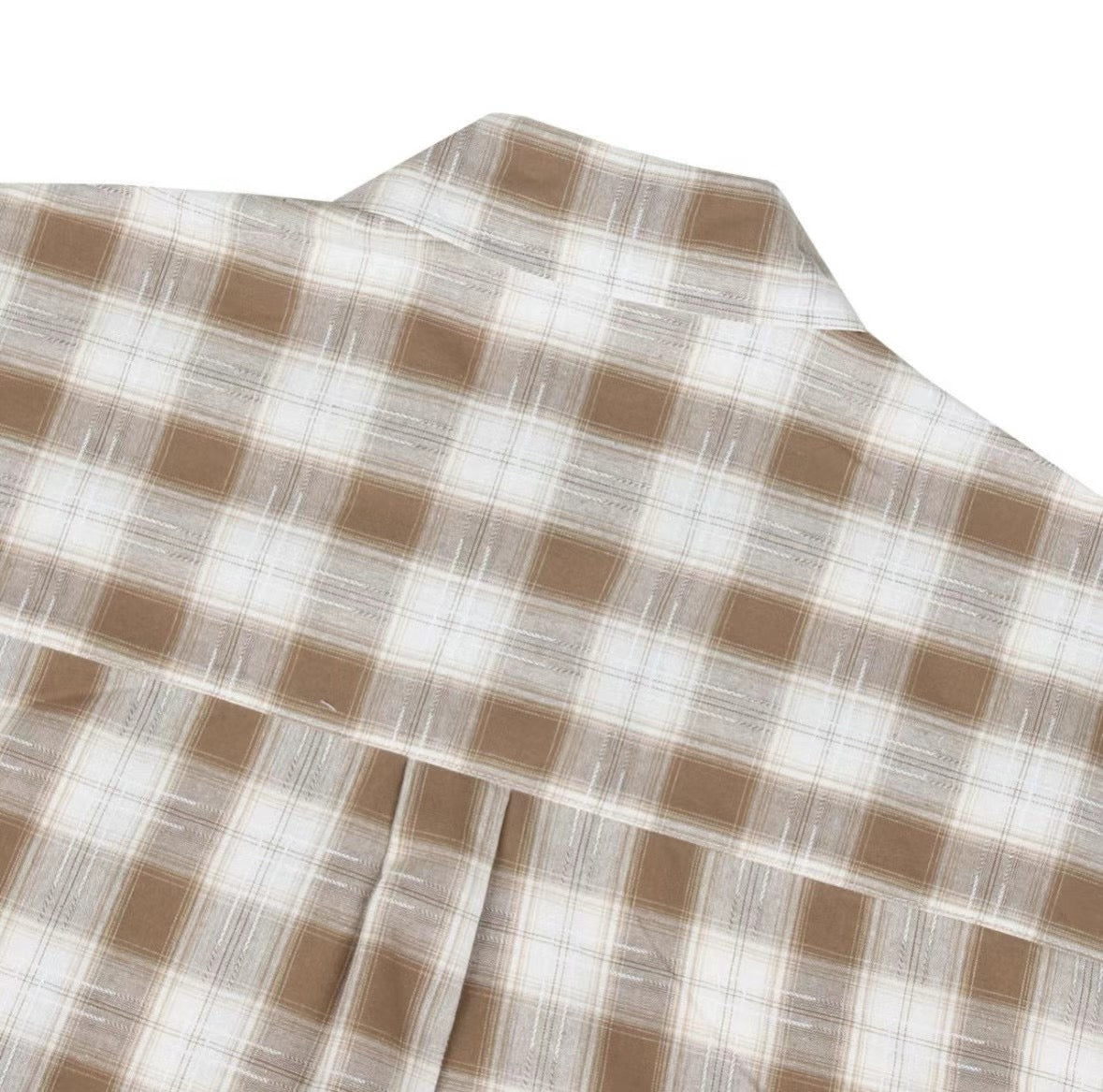 Unisex checked shirt