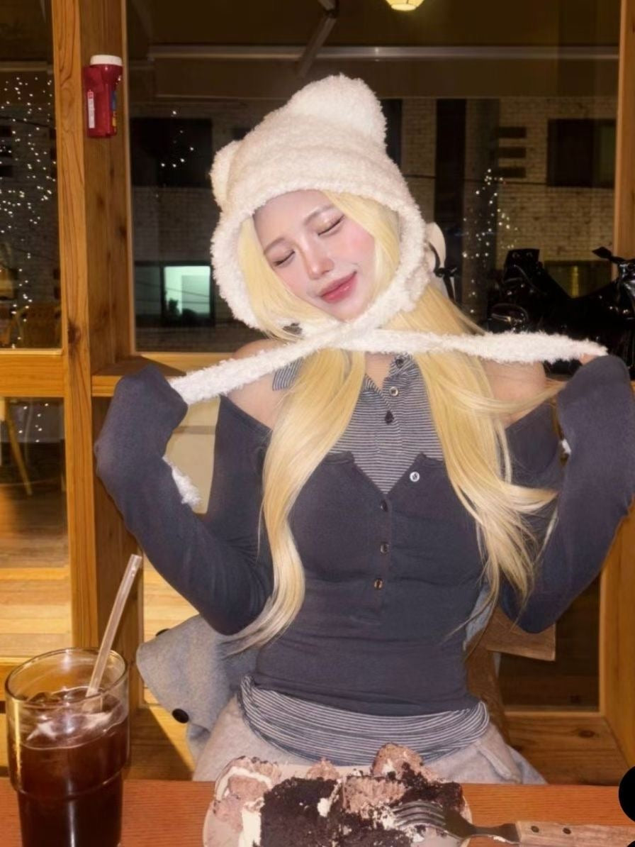 Striped cool layer top