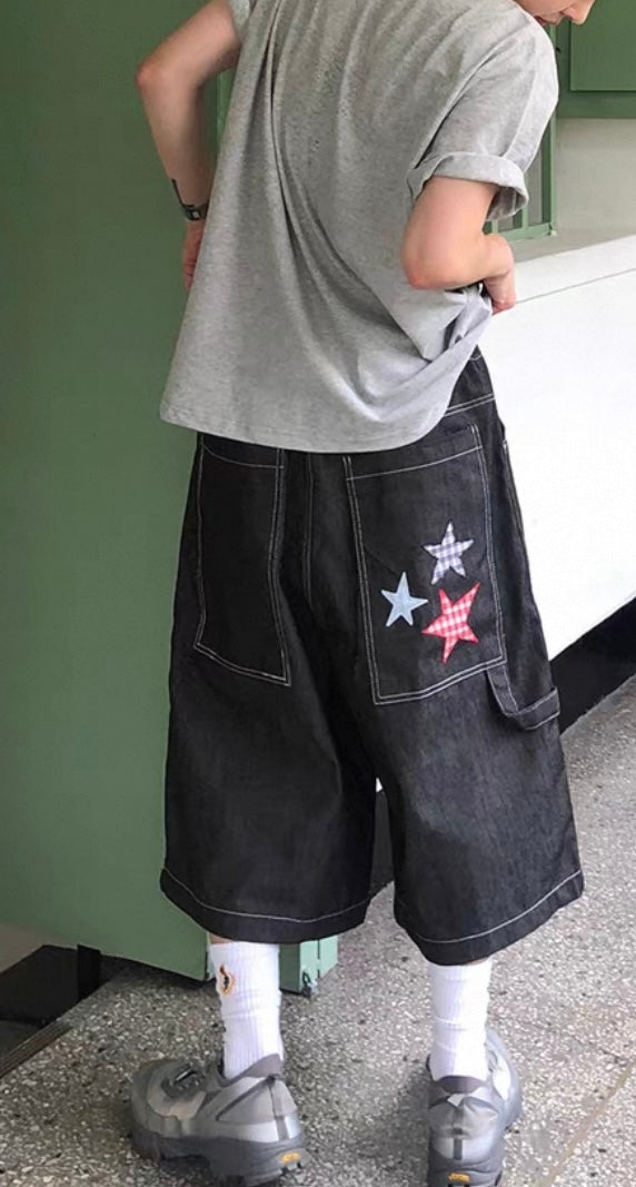 Unisex star shorts