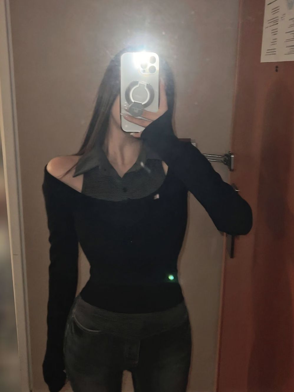 Striped cool layer top