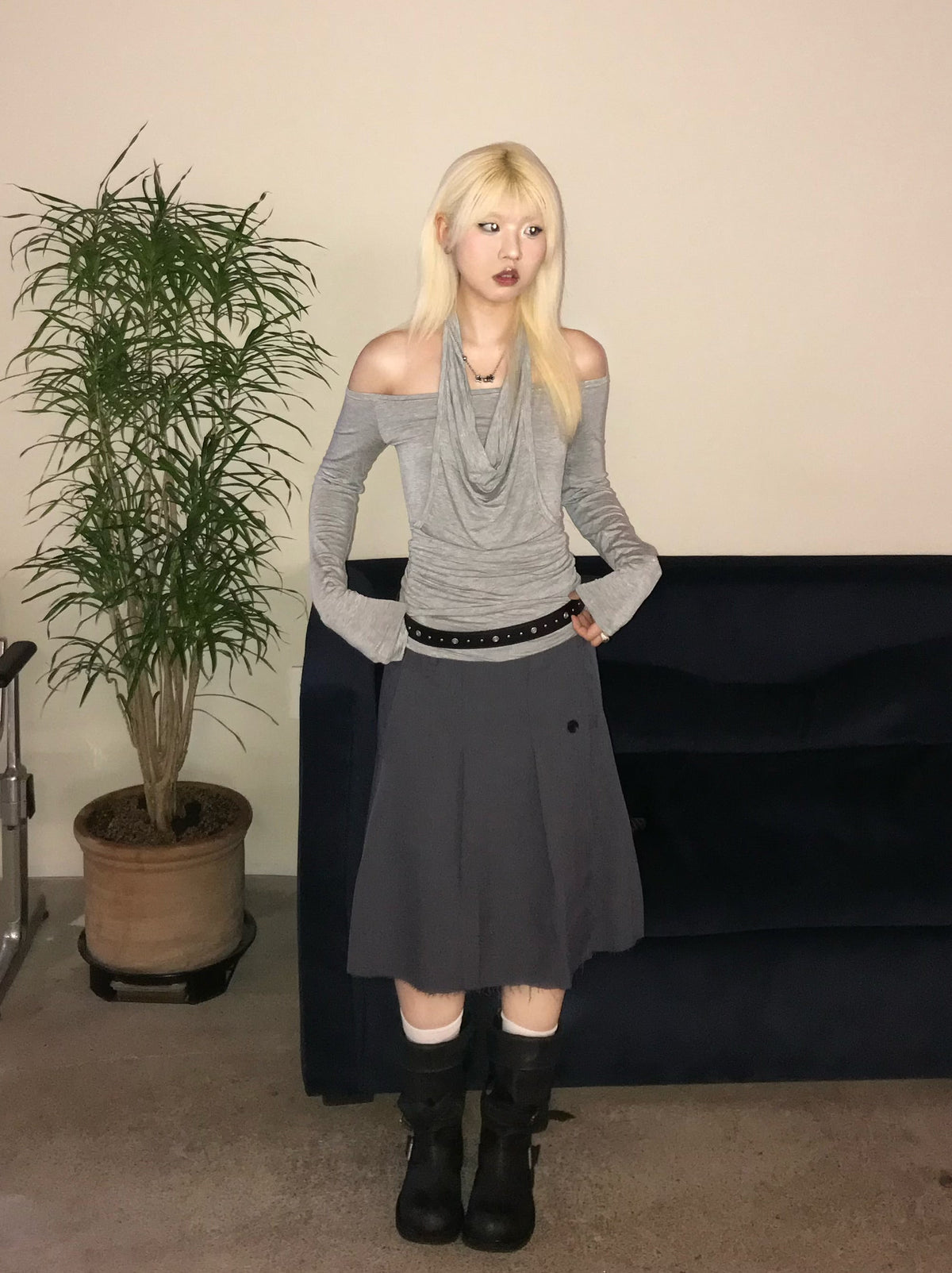 Special soso mid skirt