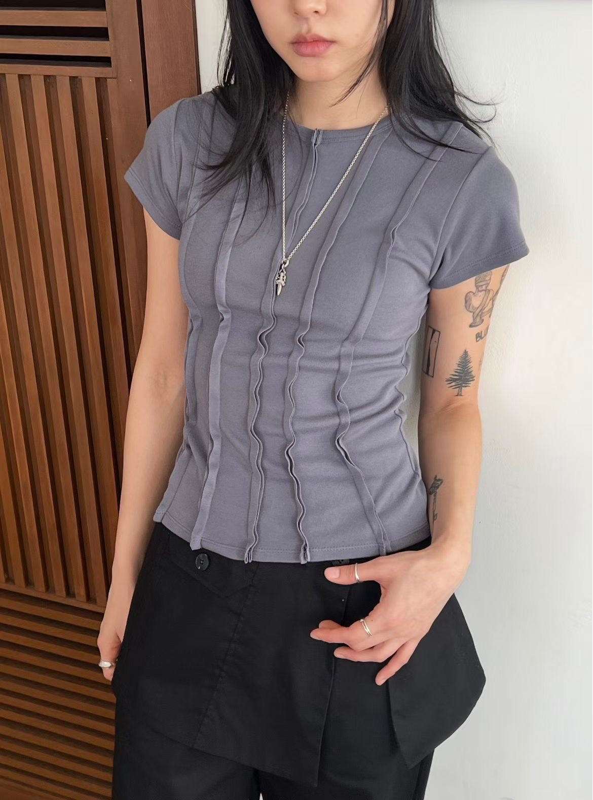 Texture basic tee