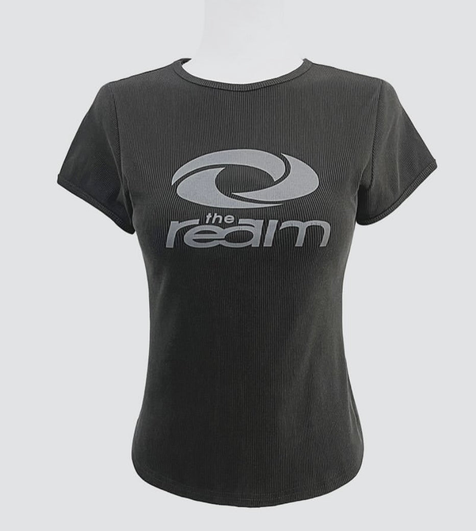 The ream crop tee