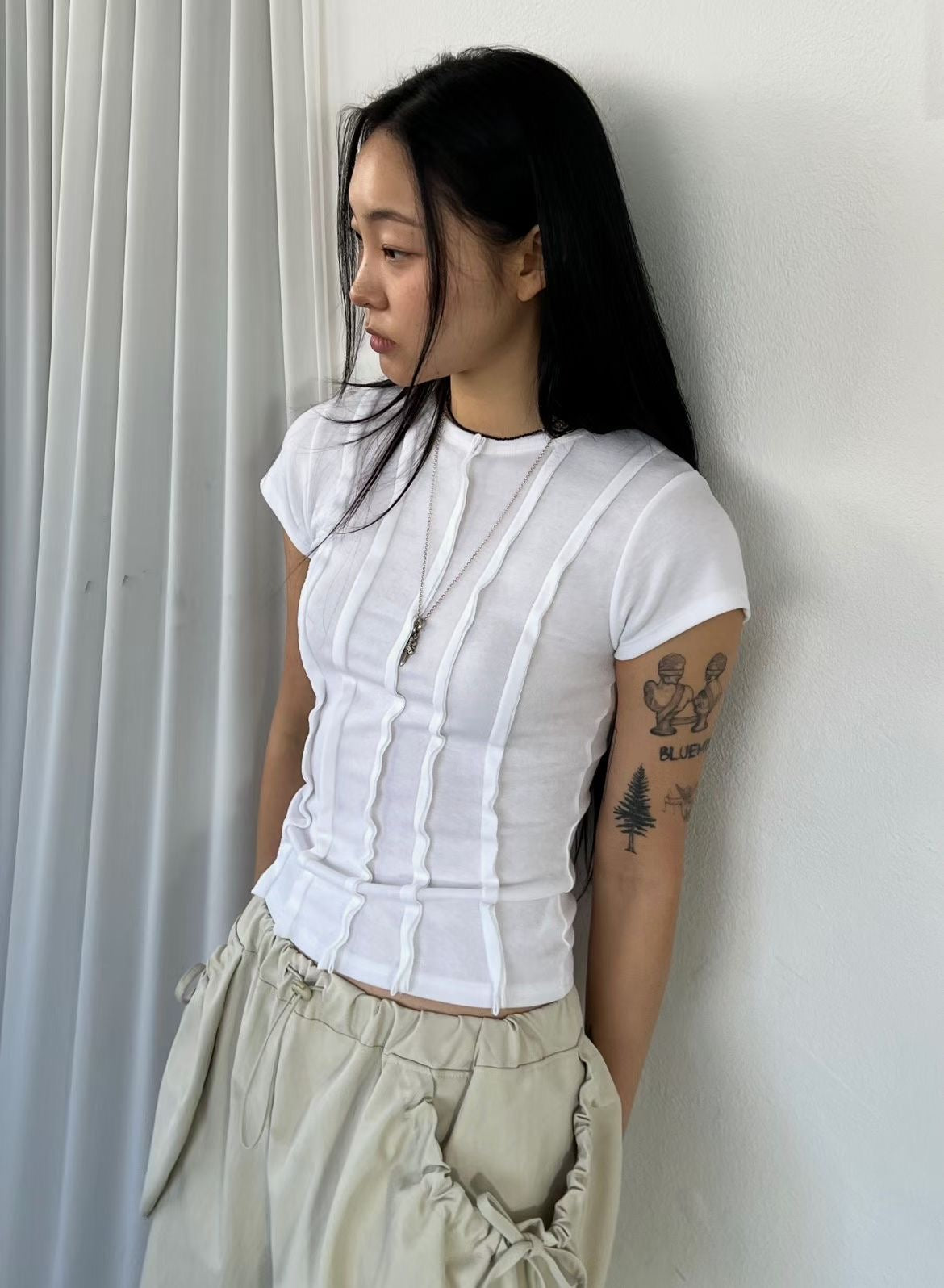 Texture basic tee