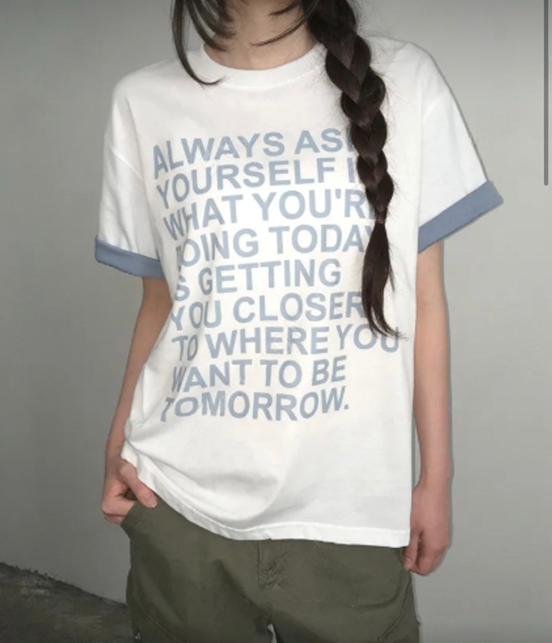 Unisex words tee