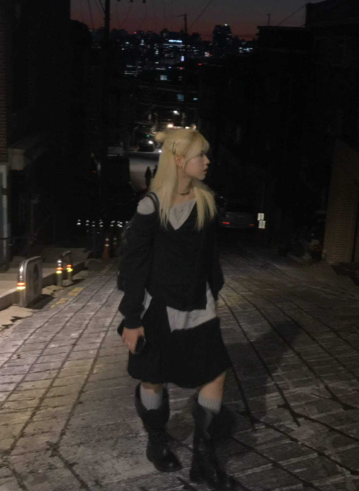 必入百搭泡泡中裙