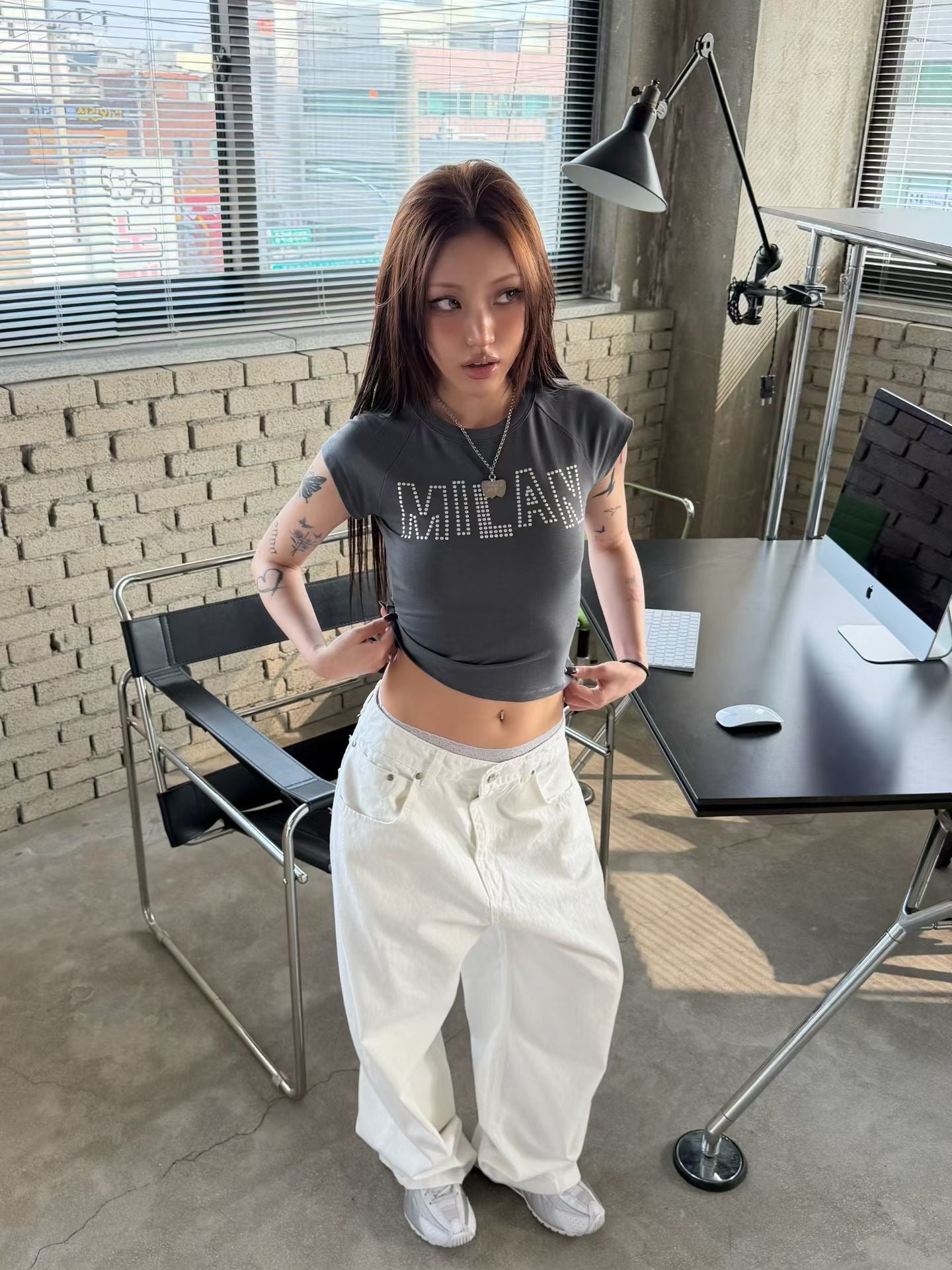 Milan crop top