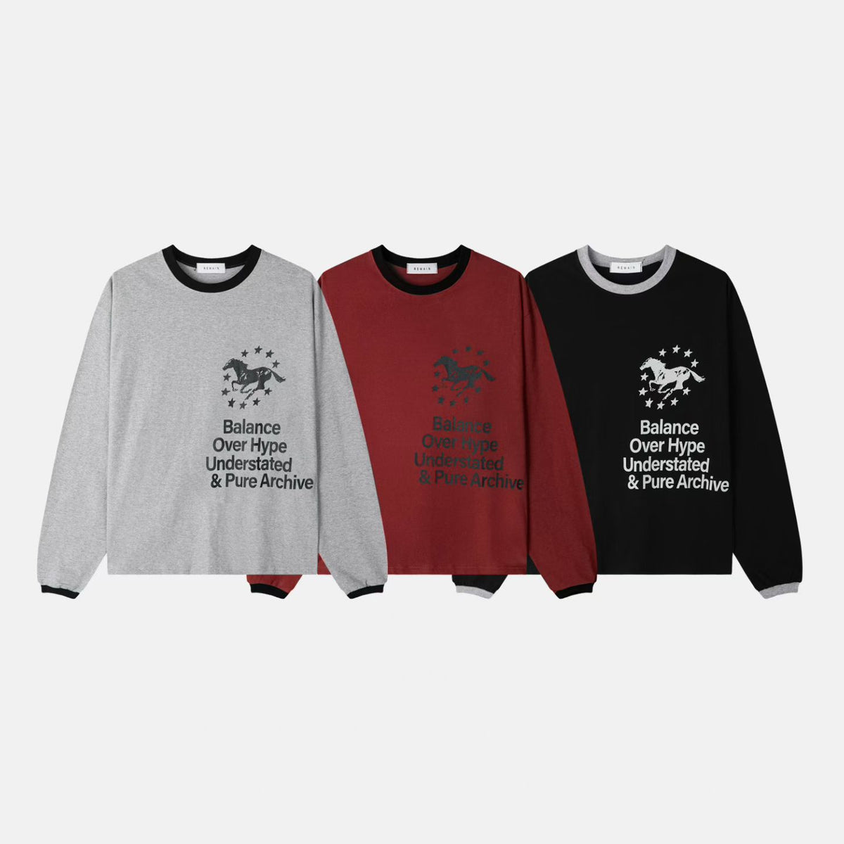 Unisex horse tee
