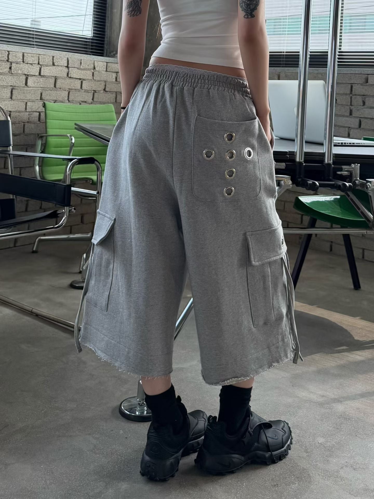 Fancy cotton shorts