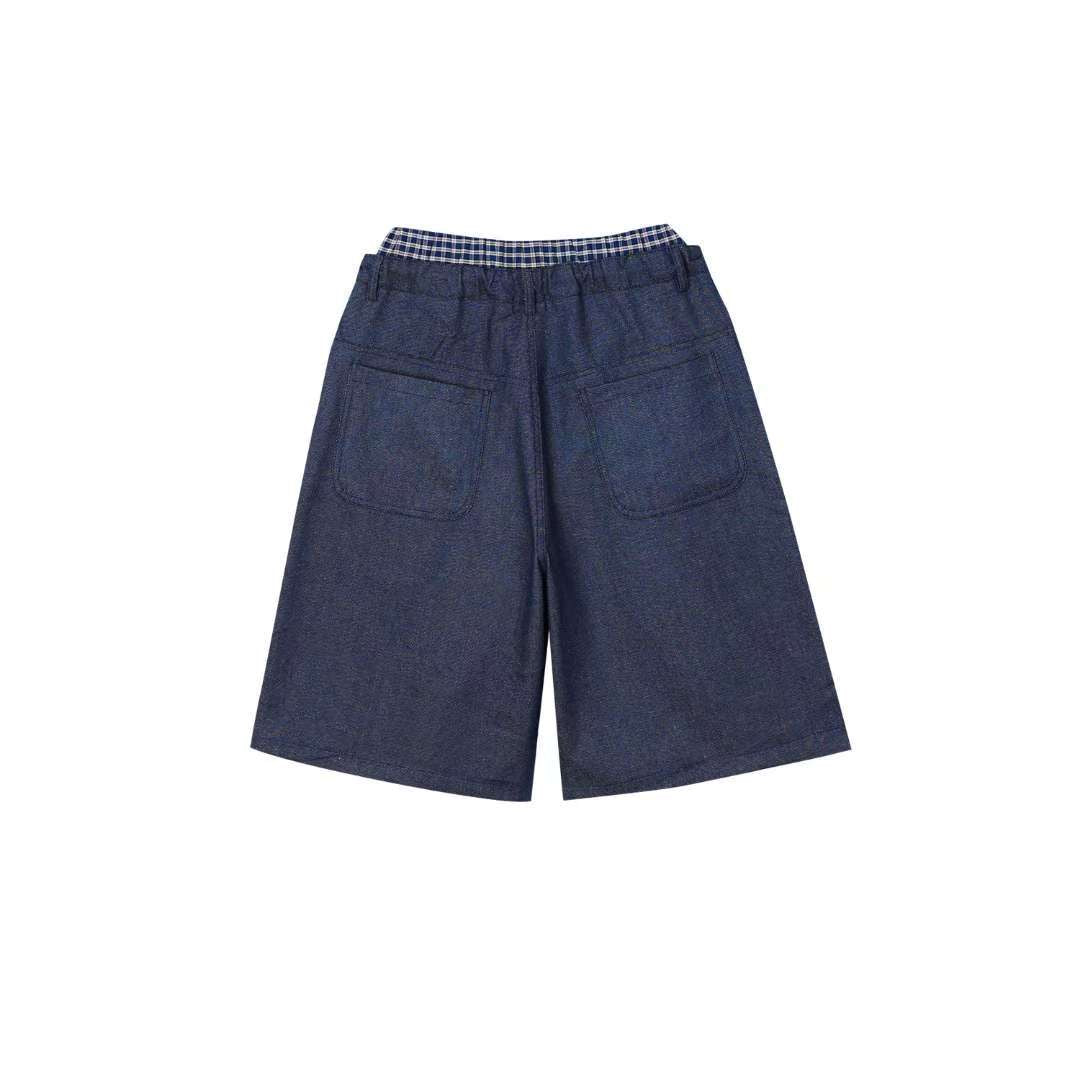 Unisex Checked layer shorts
