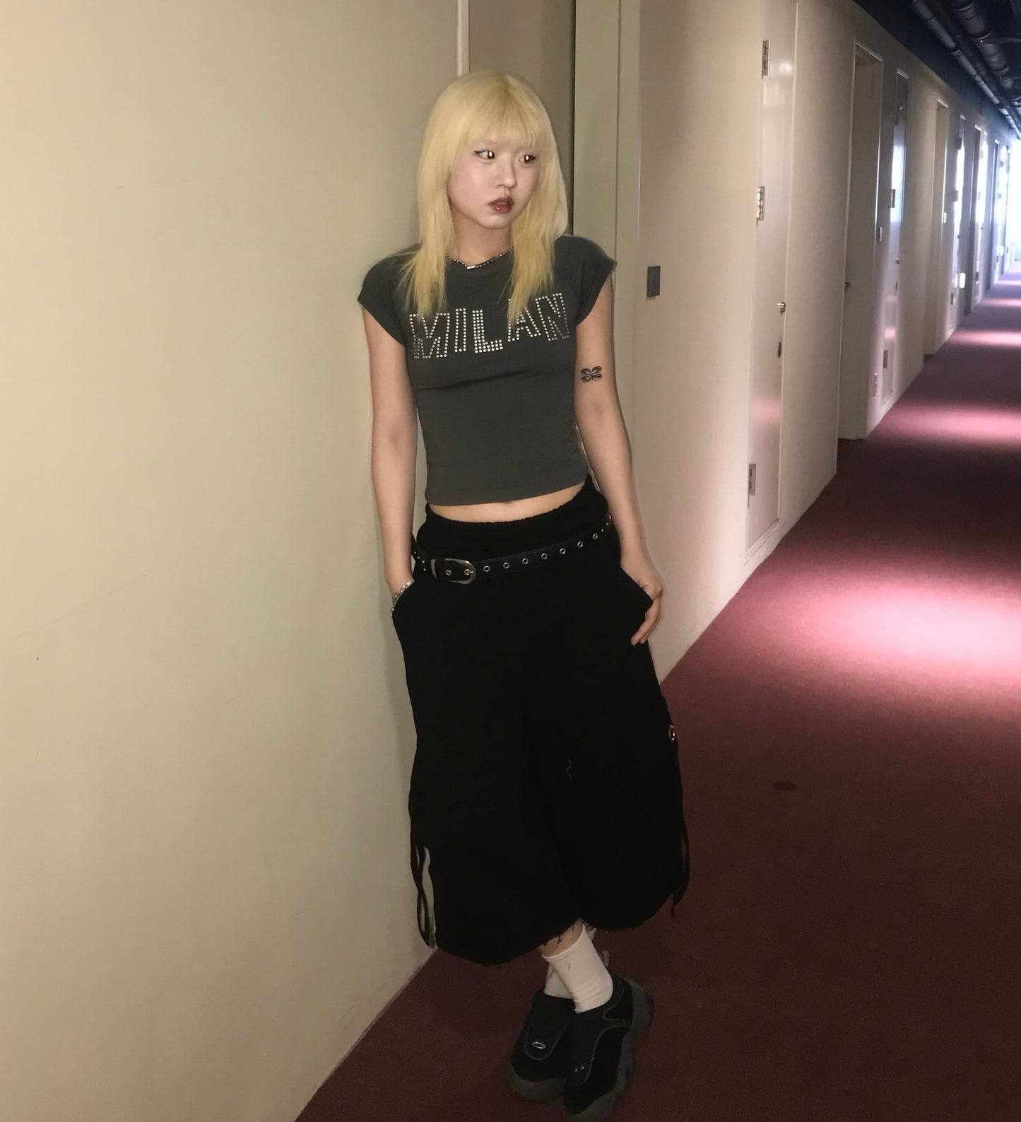 Fancy cotton shorts