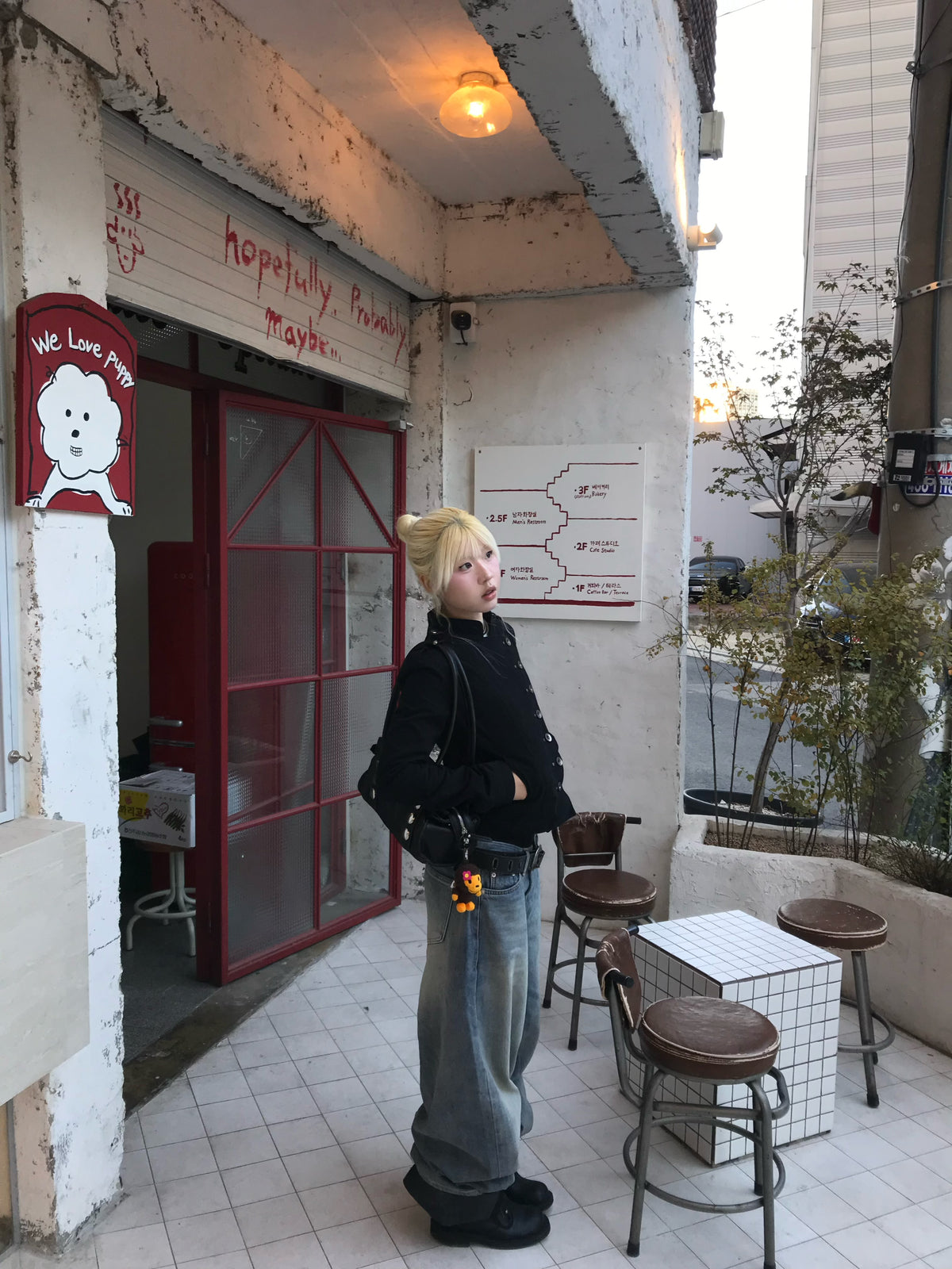 Unisex autumn classic denim pants