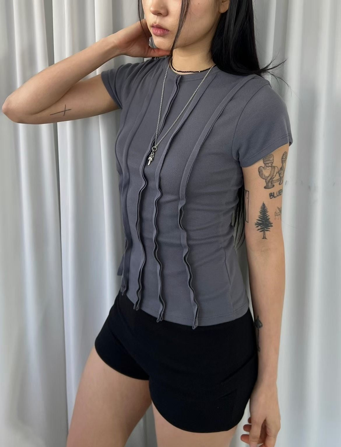 Texture basic tee