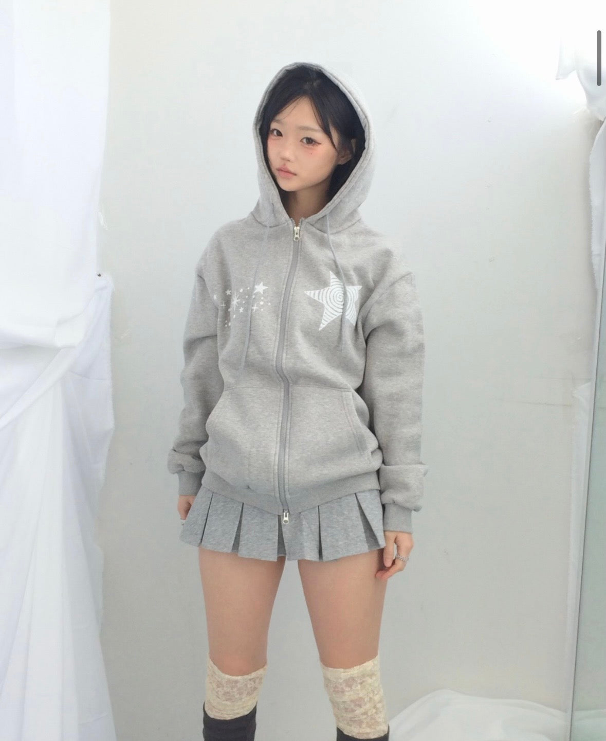 Star dizzy Zip hoodie