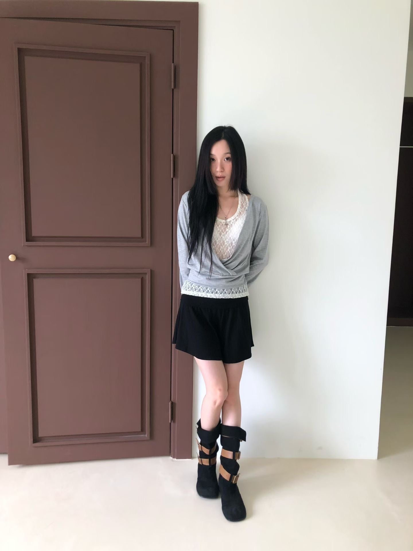 Autumn lace top set (可分拆)