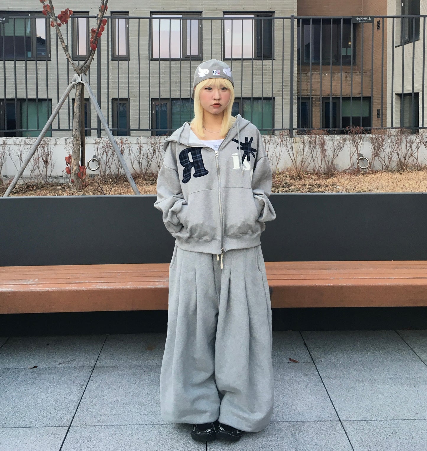 Unisex  rise checked jacket