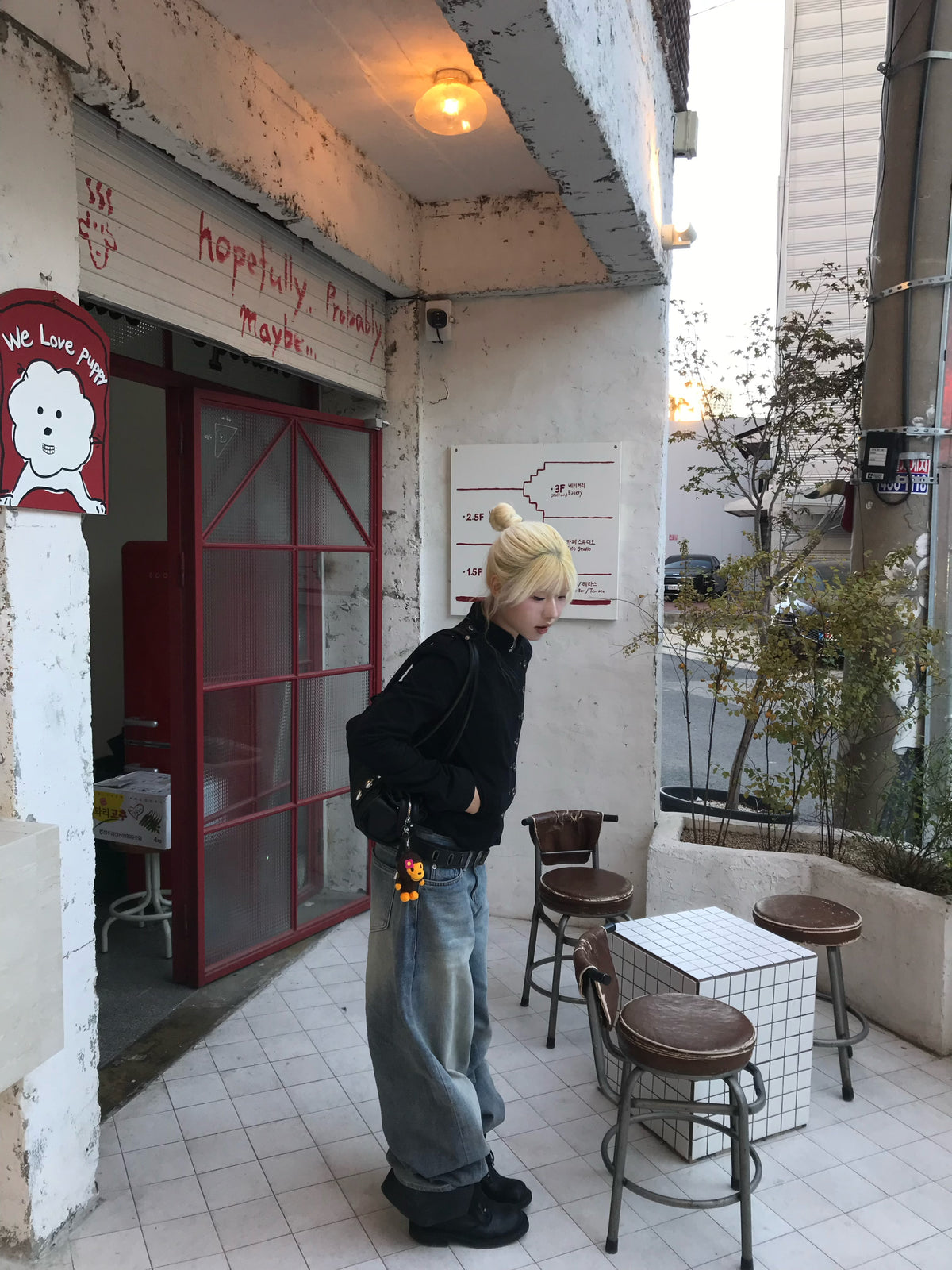 Unisex autumn classic denim pants