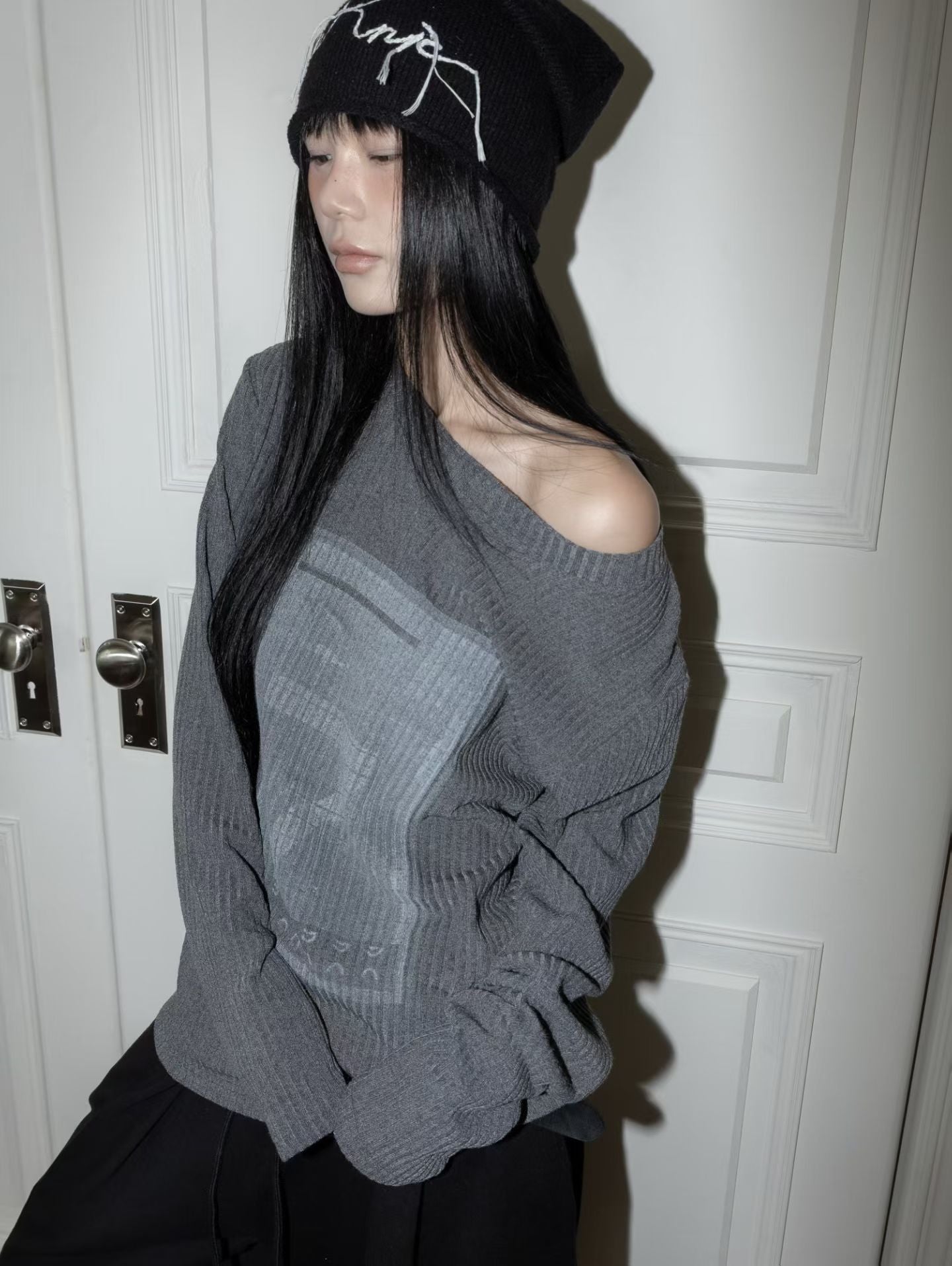 Winter Off shoulder tee