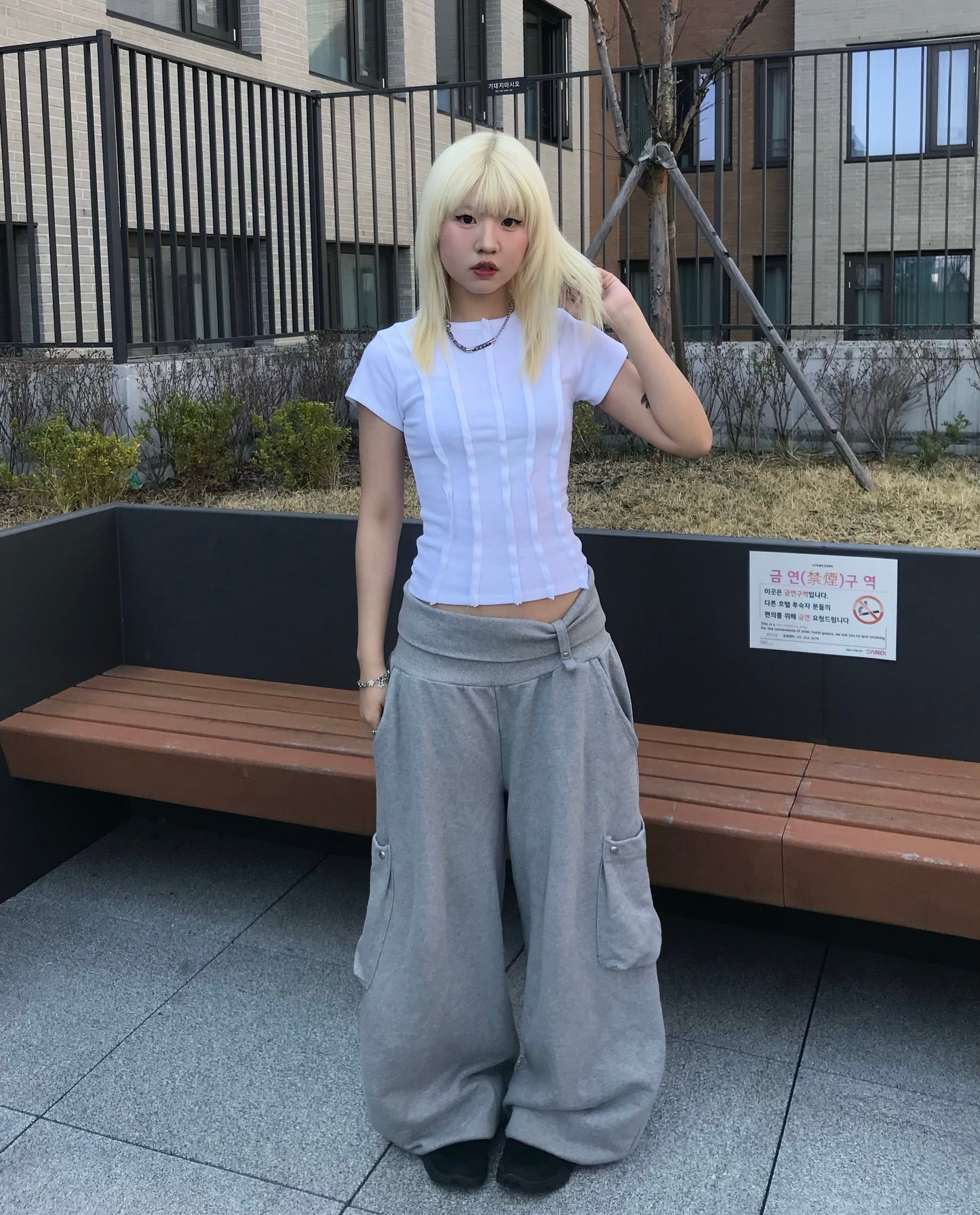 Texture basic tee