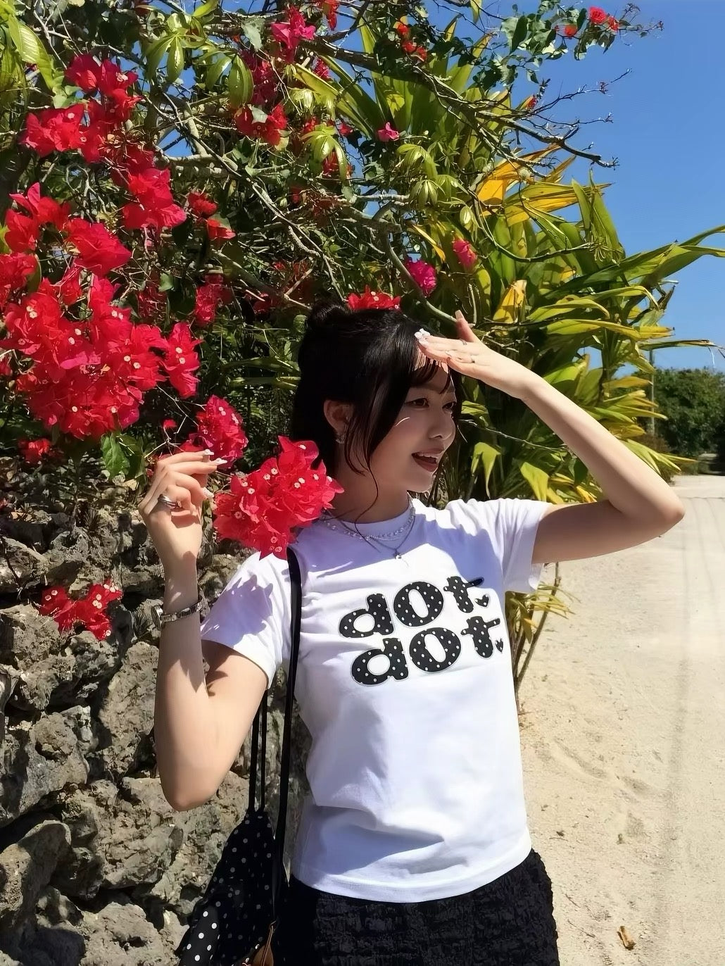 Dot fit tee