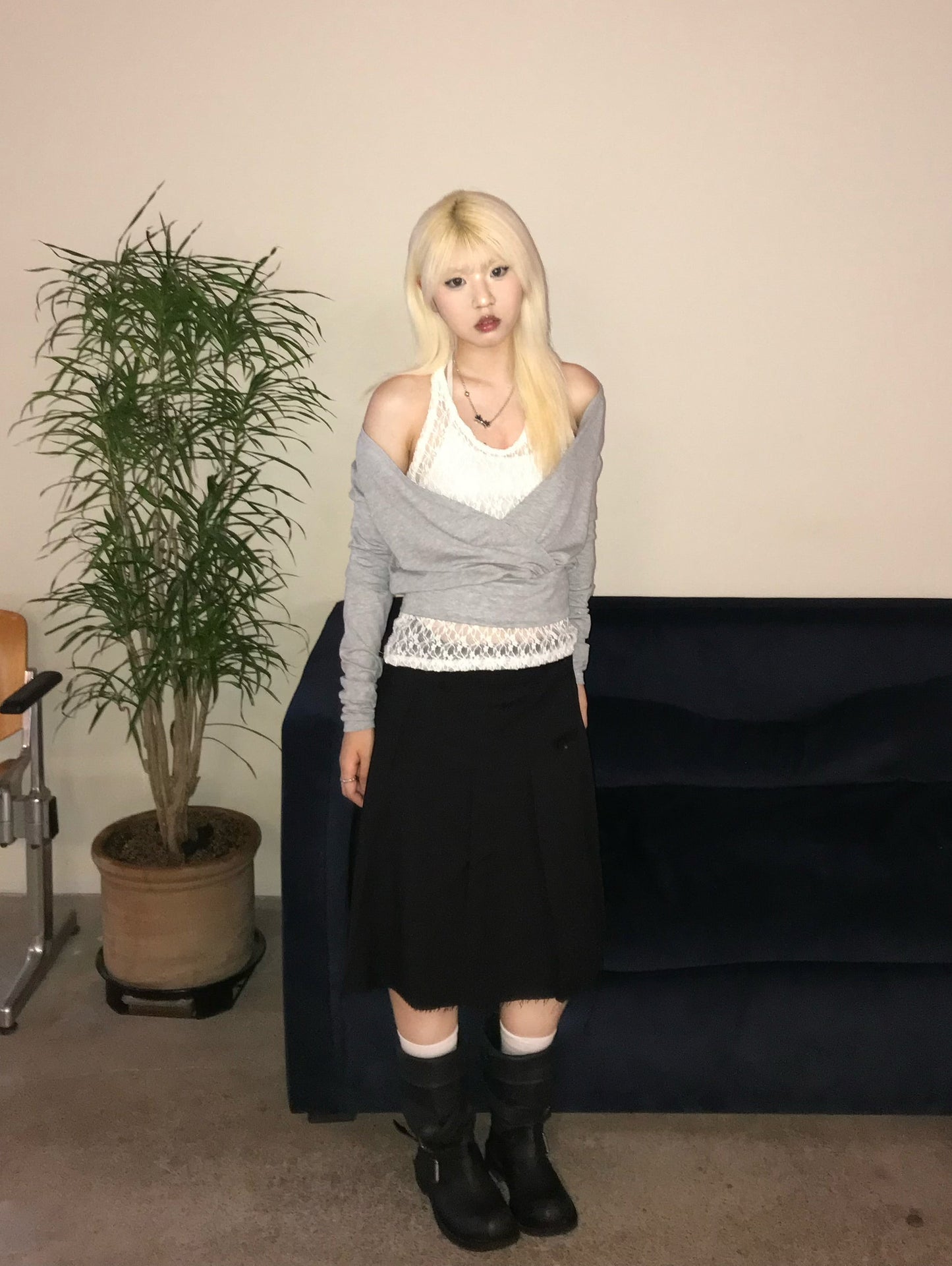 Autumn lace top set (可分拆)