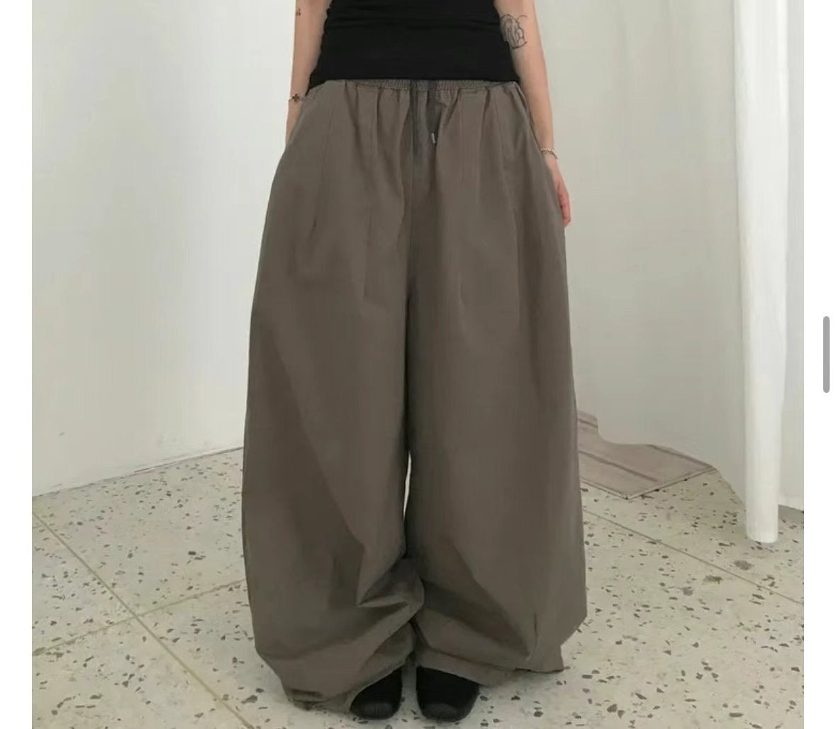 Unisex super wide pants