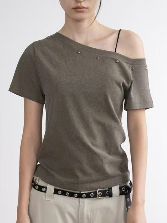 Off shoulder star top