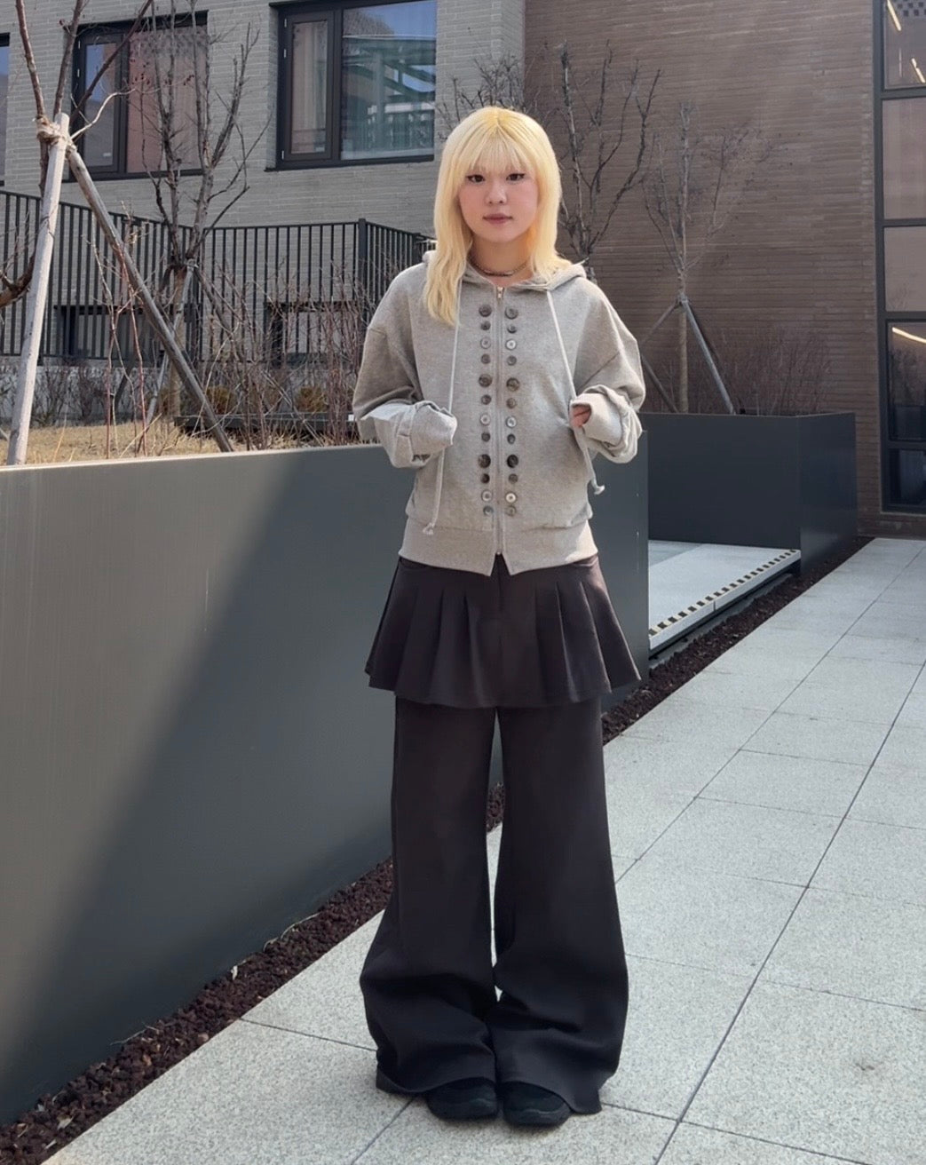 Special button jacket