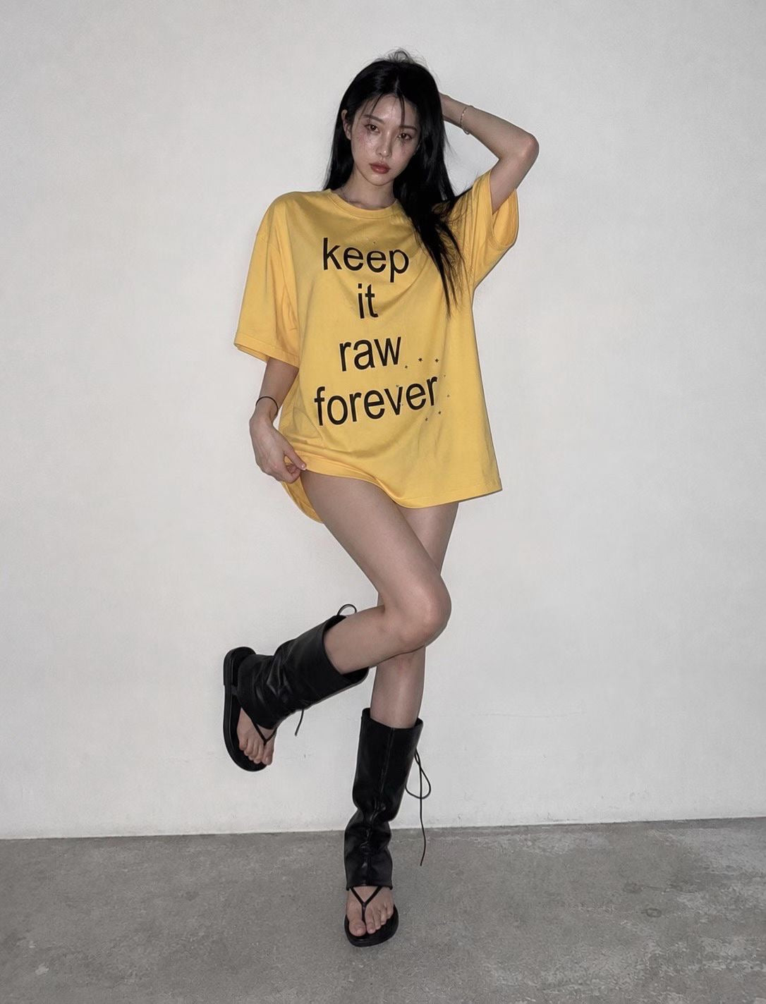 Keep it raw forever tee
