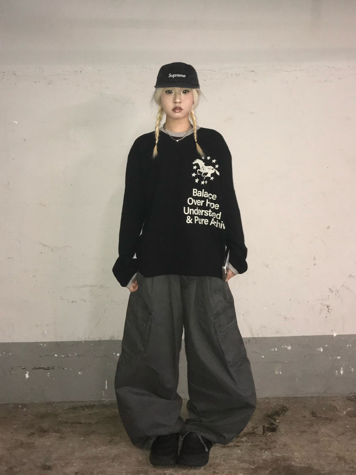 Unisex horse tee